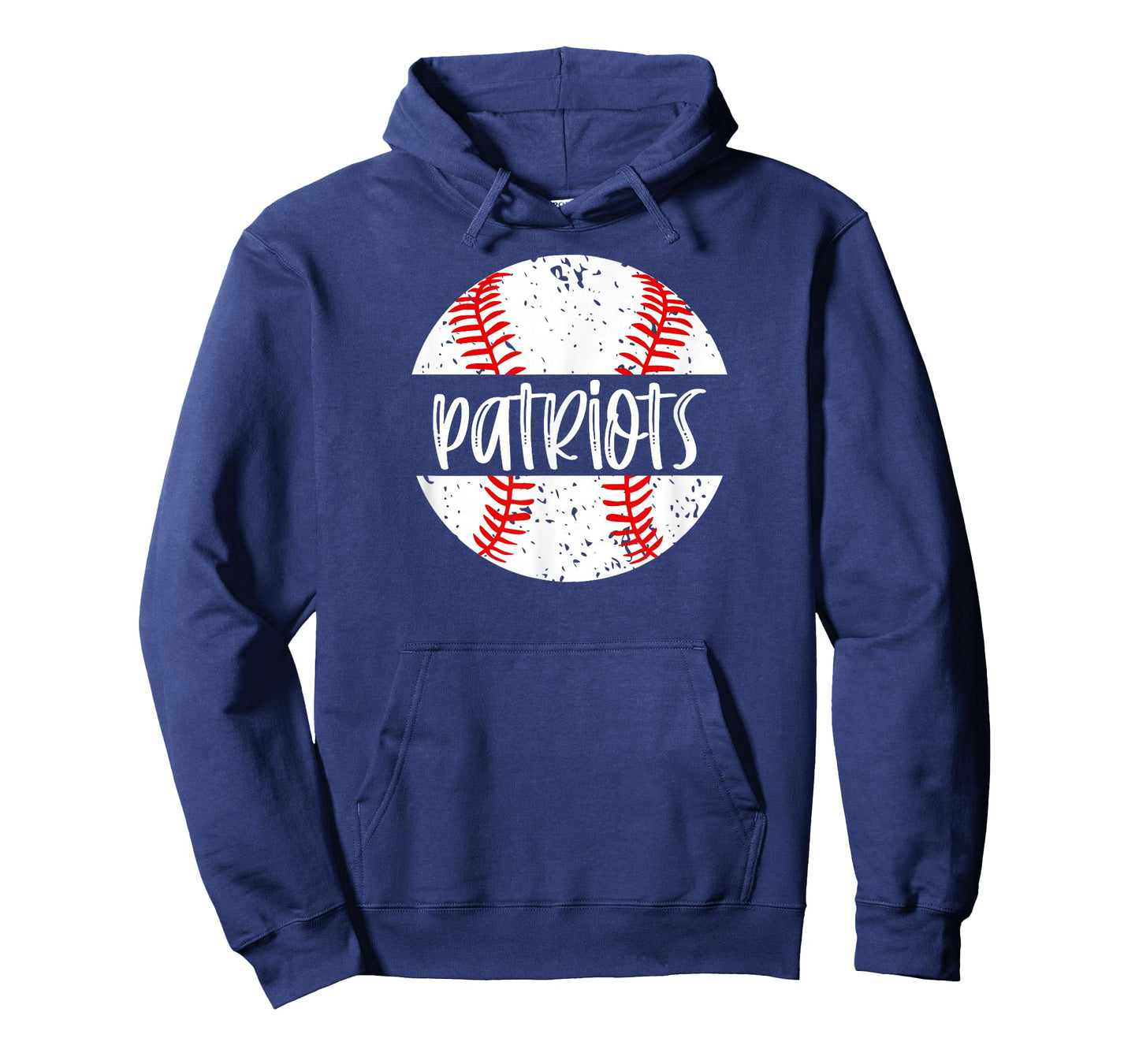 Patriots Baseball Team Mascot School Spirit Game Day T-Shirt