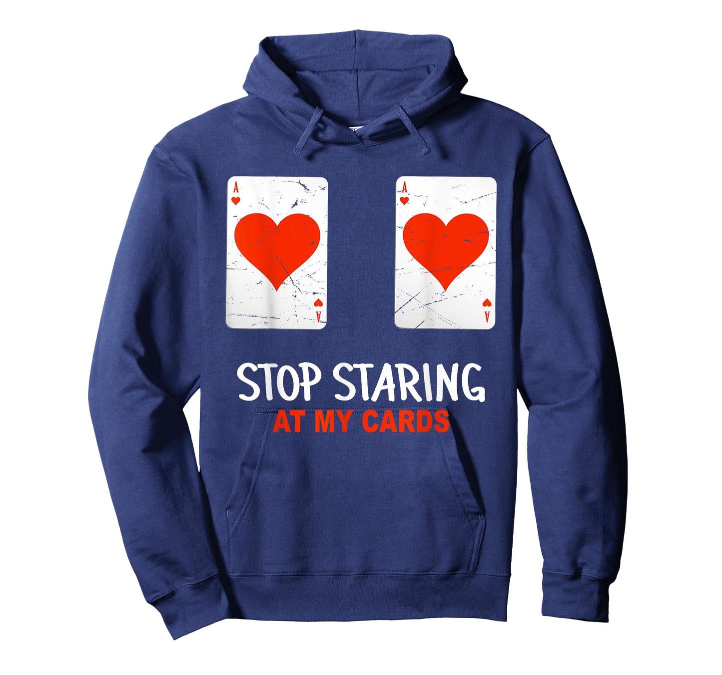 Stop Staring At My Cards Funny Poker Women Player T-Shirt
