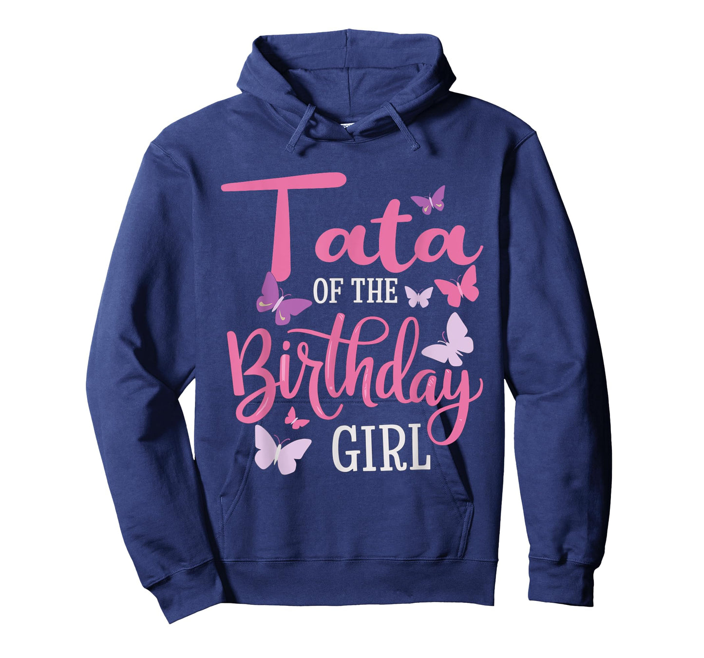 Tata Of The Birthday Girl Butterfly Dad 1st Bday T-Shirt