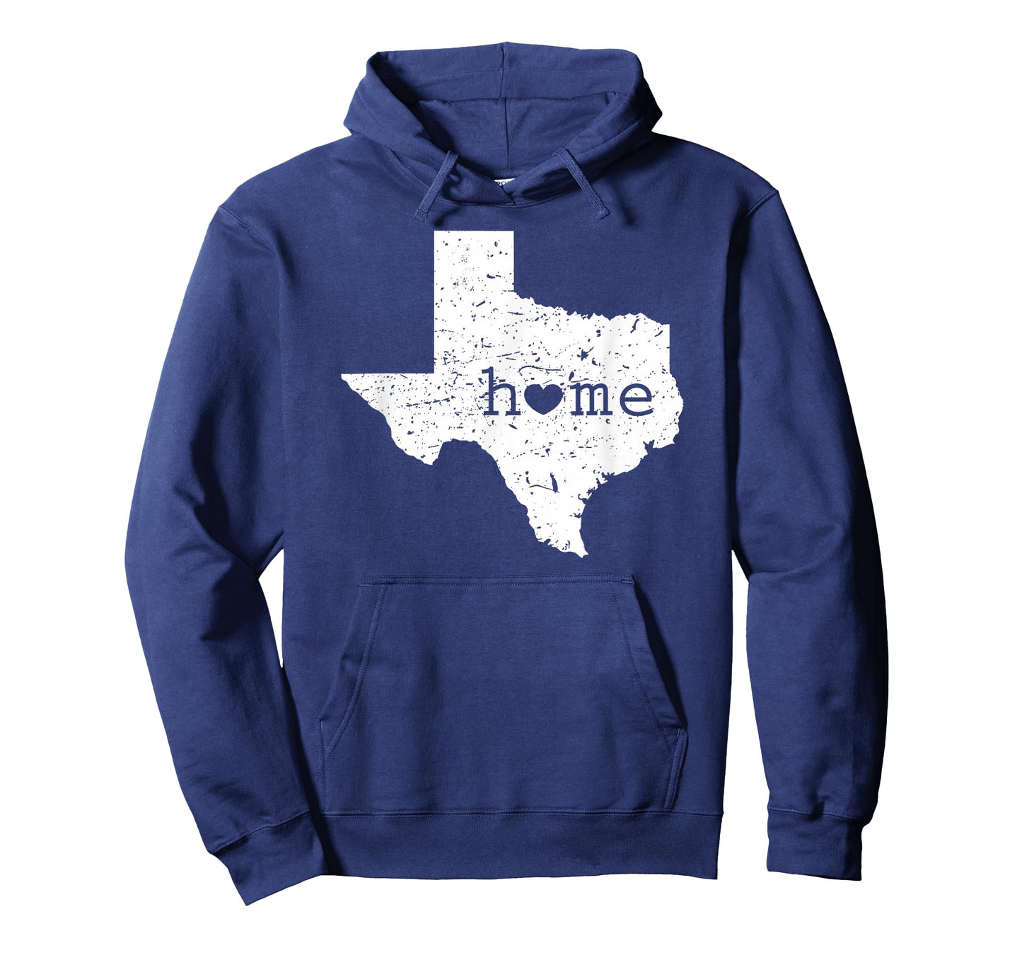 Texas Home Distressed TX Map with Heart T-Shirt