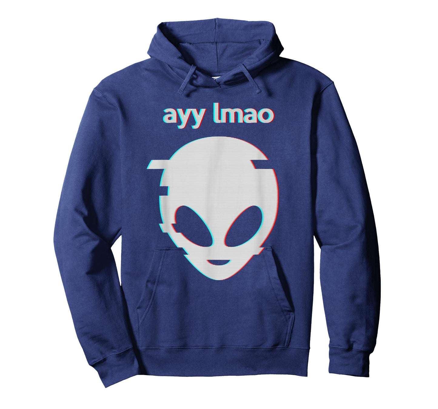 Vaporwave Ayy Lmao Meme Glitch art design Style Alien face T-Shirt