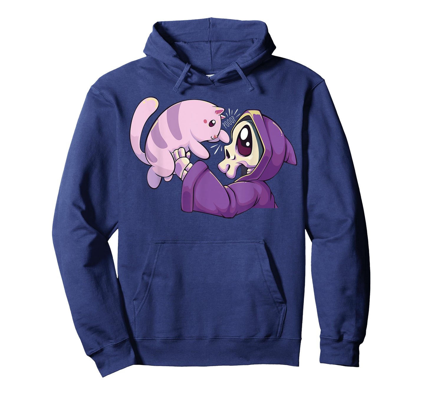 Pastel Goth Kawaii Reaper and Cat T-Shirt for Men Women