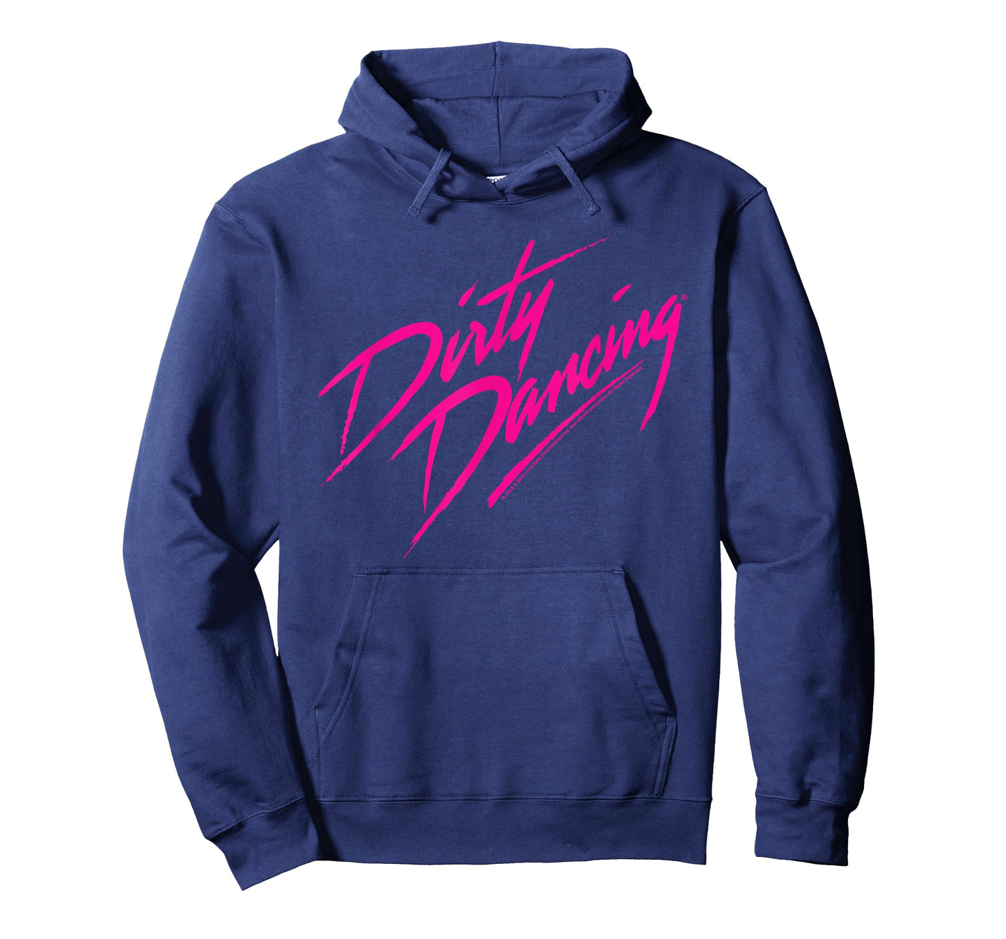 Dirty Dancing Classic Hot Pink Text Movie Logo T-Shirt