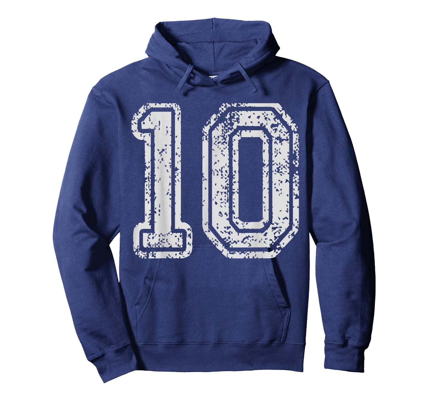 Team Jersey Uniforms Number 10 Ten School Sports Birthdays T-Shirt
