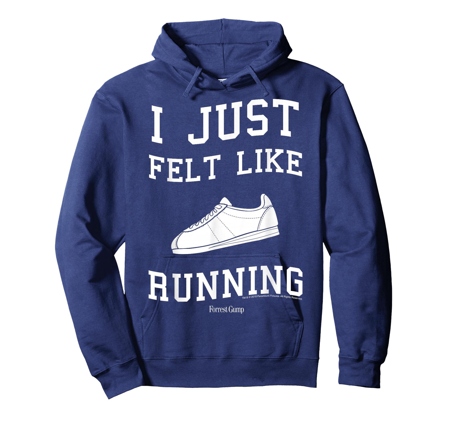 Forrest Gump I Just Felt Like Running Quote T-Shirt