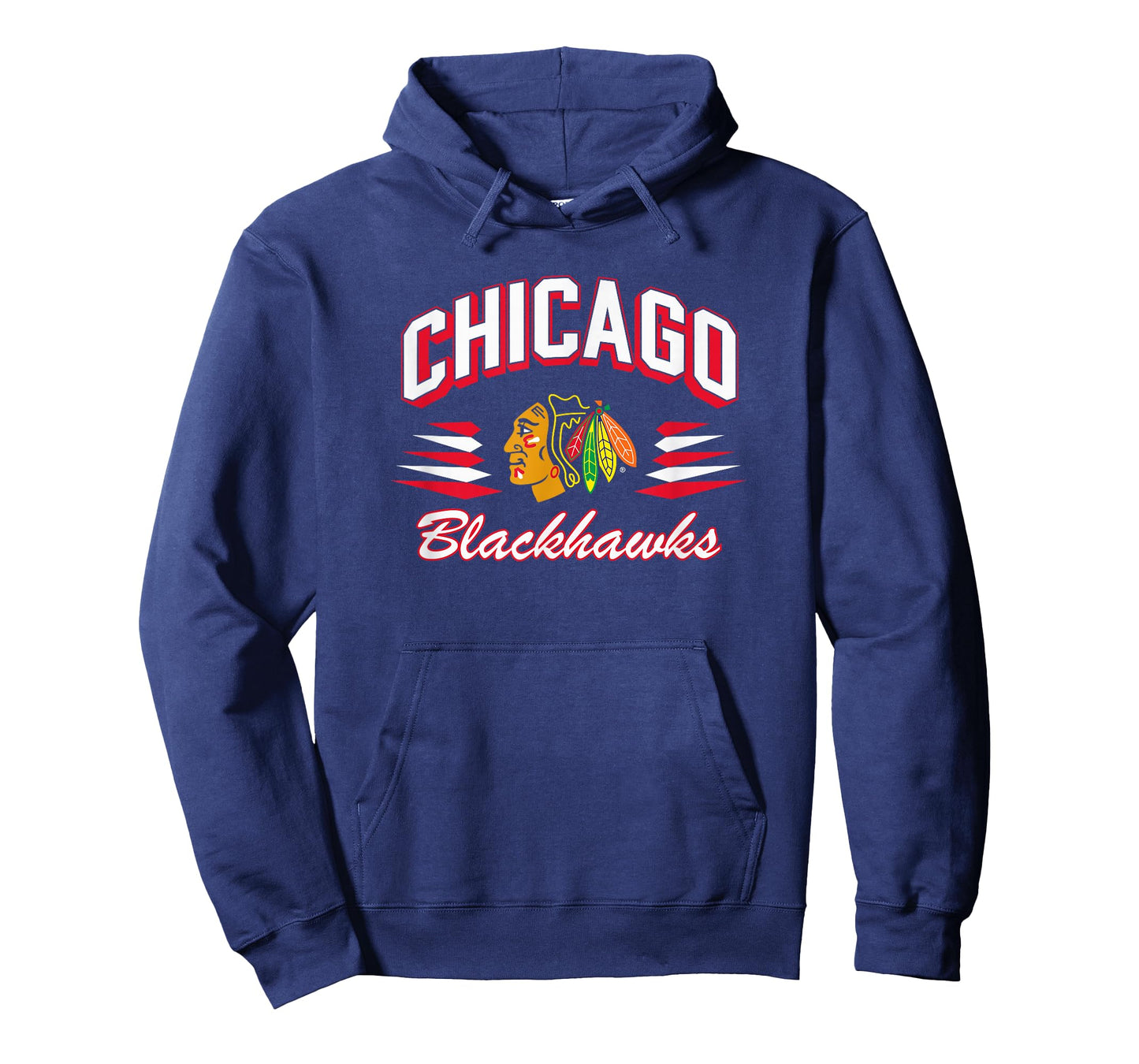 Chicago Blackhawks Retro Diamond Black Officially Licensed T-Shirt