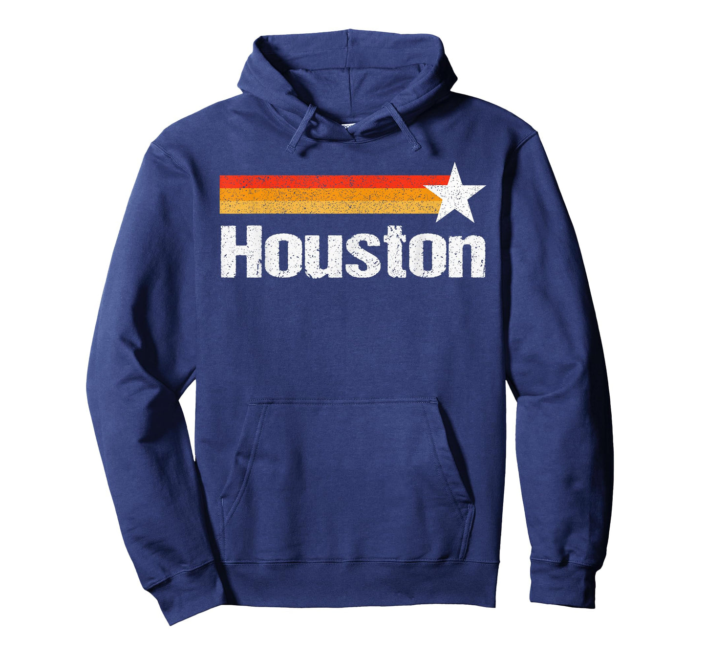 Vintage Houston Texas Houston Strong Stripes USA Texas Men T-Shirt