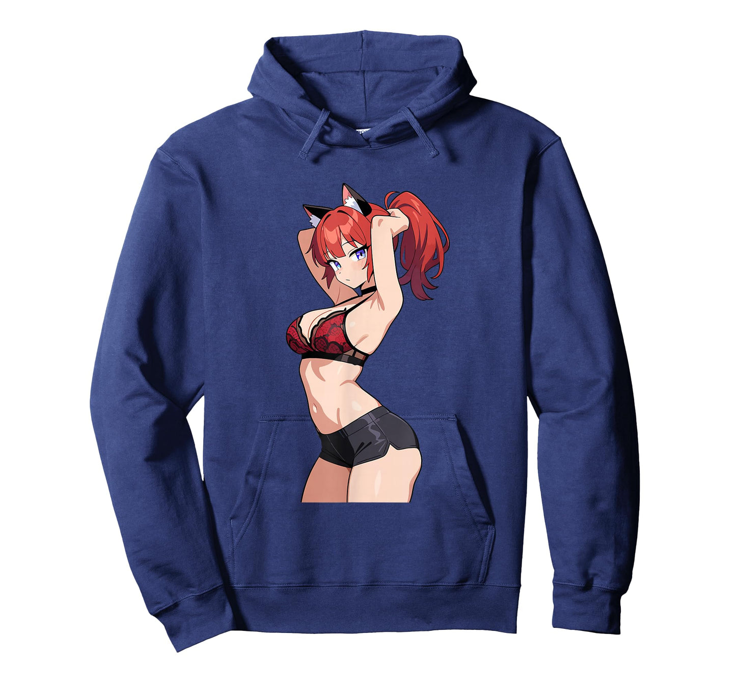 Waifu Sexy Anime Girl Hot Neko Cat Girl Japanese Style T-Shirt