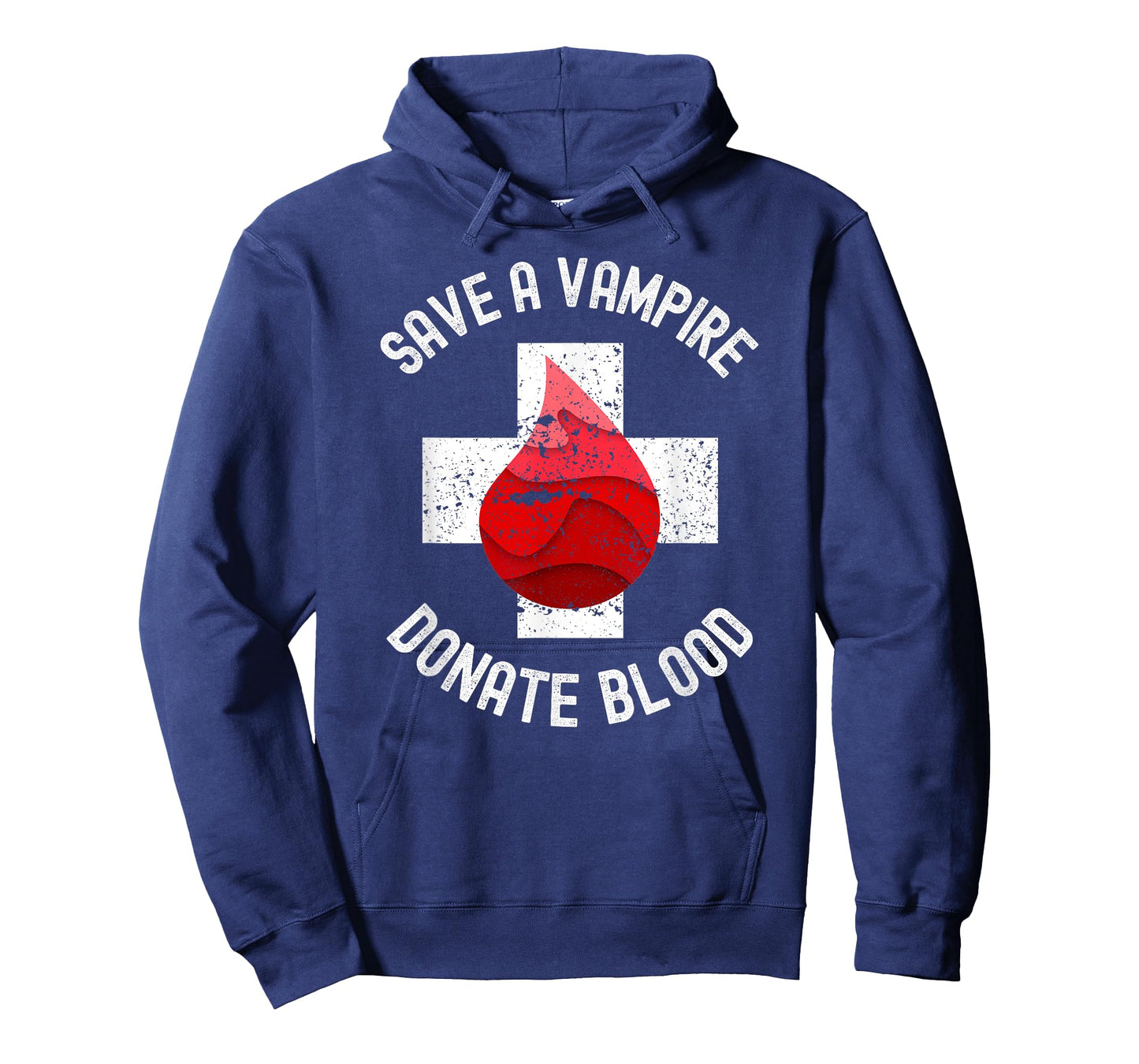 Save A Vampire Donate Blood Funny Halloween T-Shirt