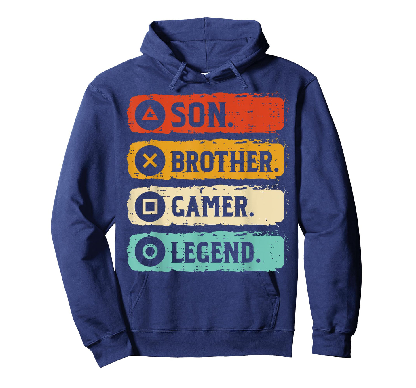 Son Brother Gamer Legend Retro Gaming Boys Kids Men Teen T-Shirt