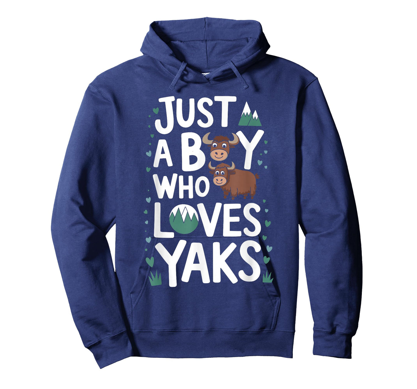 Just A Boy who loves YAKS T-Shirt Funny YAK T-Shirt