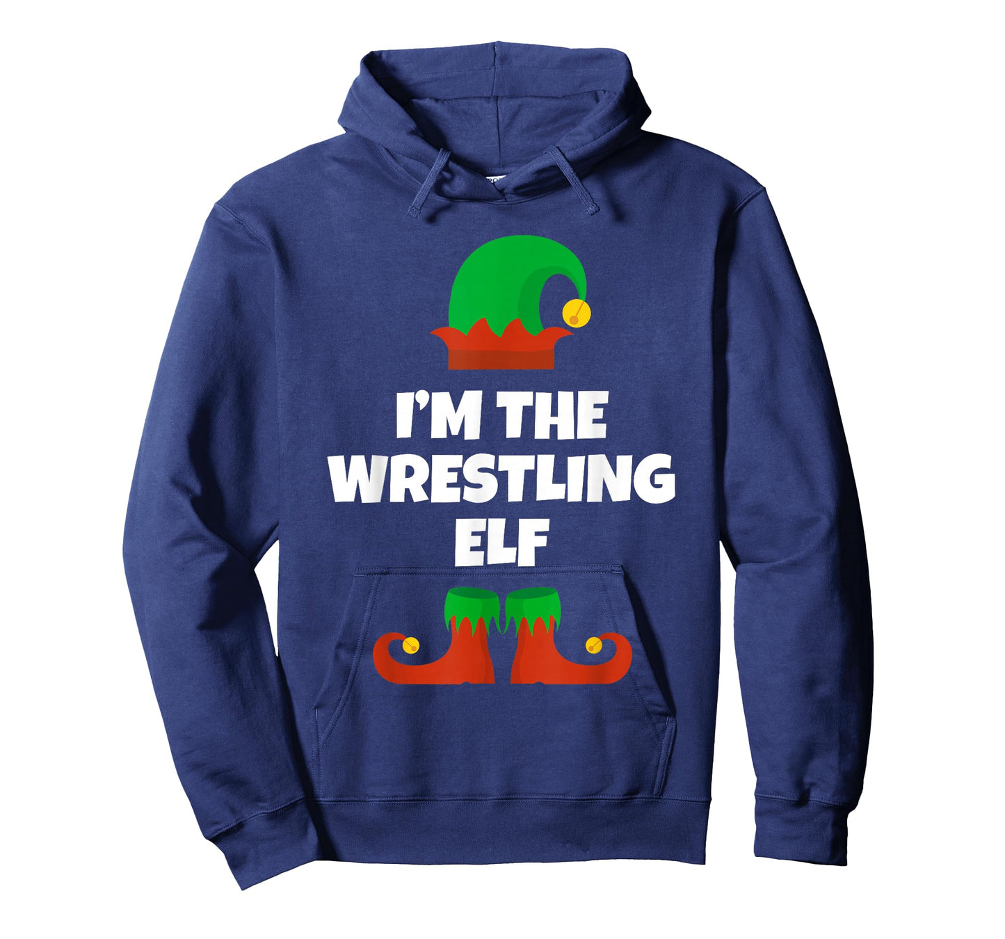 Funny The Wrestling Elf Christmas Xmas Wrestler T-Shirt