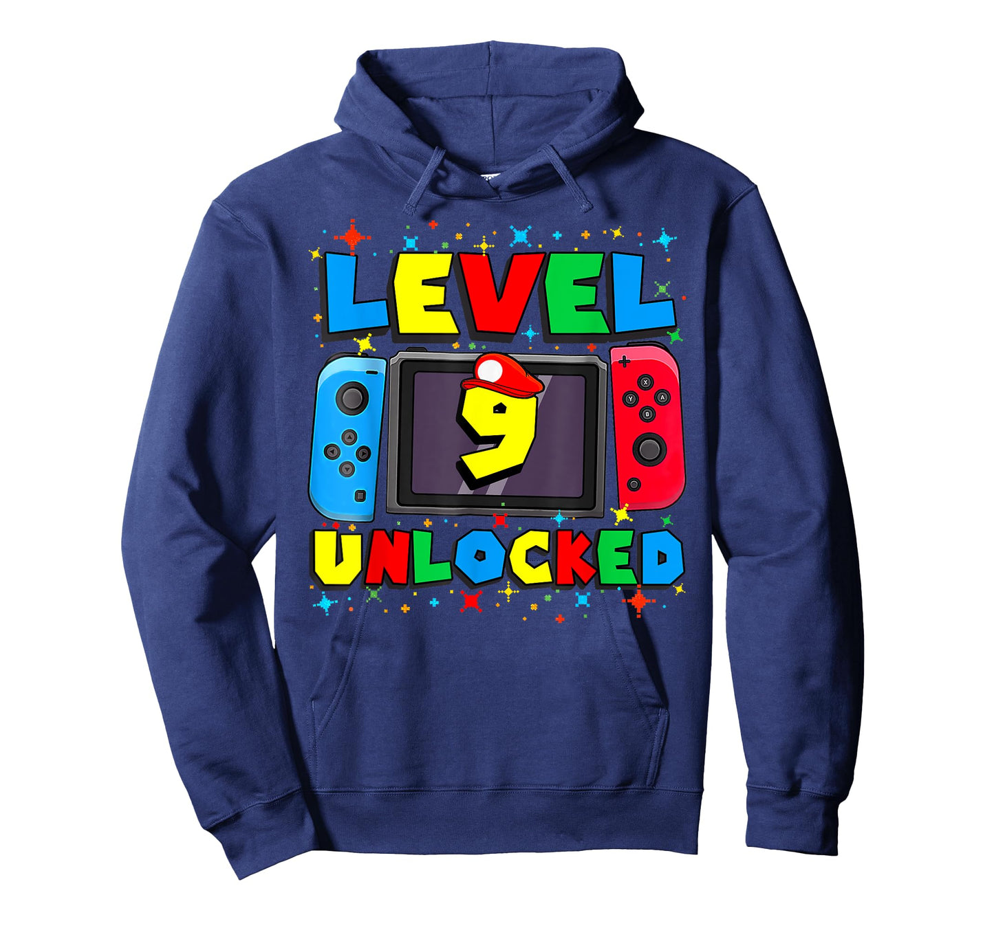 Level 9 Unlocked Gamer 9th Birthday Gift Video Game Boys T-Shirt