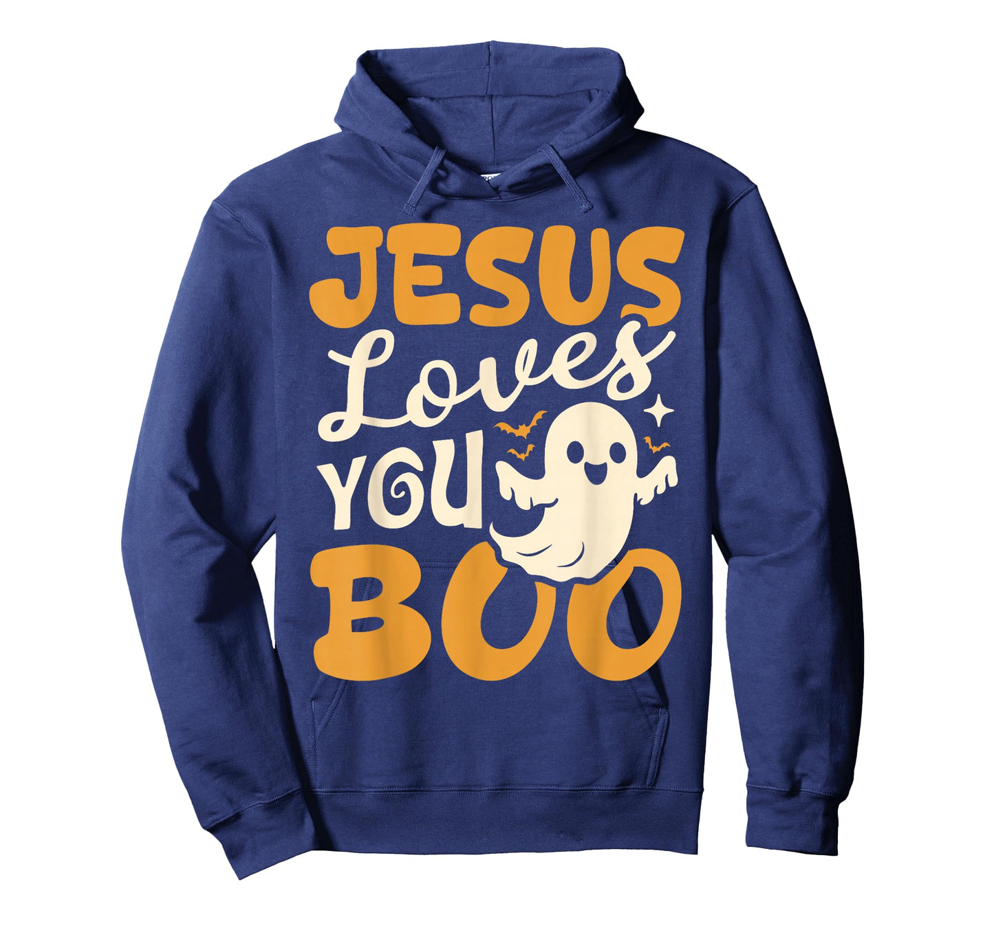 Jesus Loves You Boo Christian Halloween Ghost Funny T-Shirt