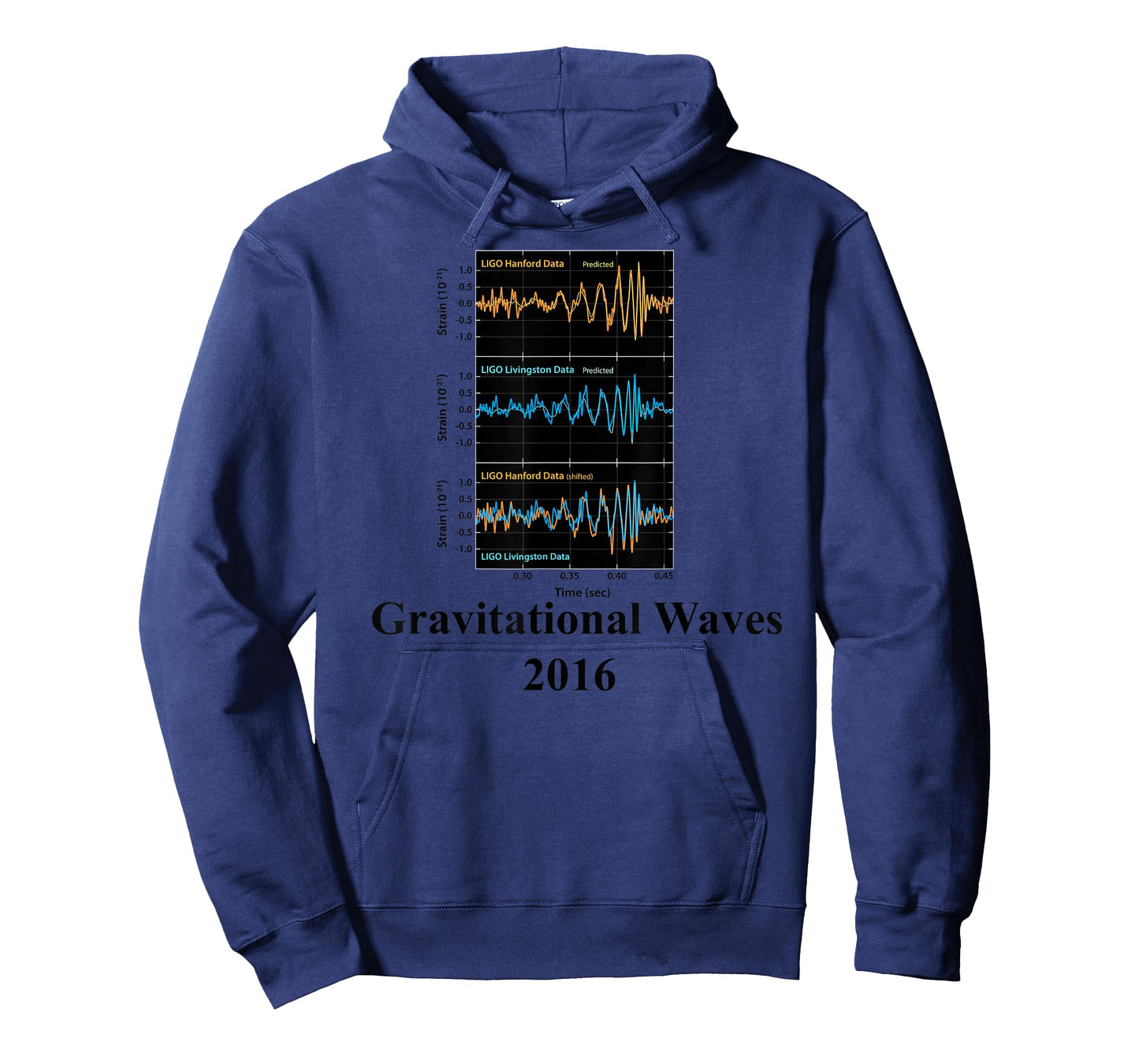Gravitational Waves LIGO T-Shirt Vintage 2016 T-Shirt