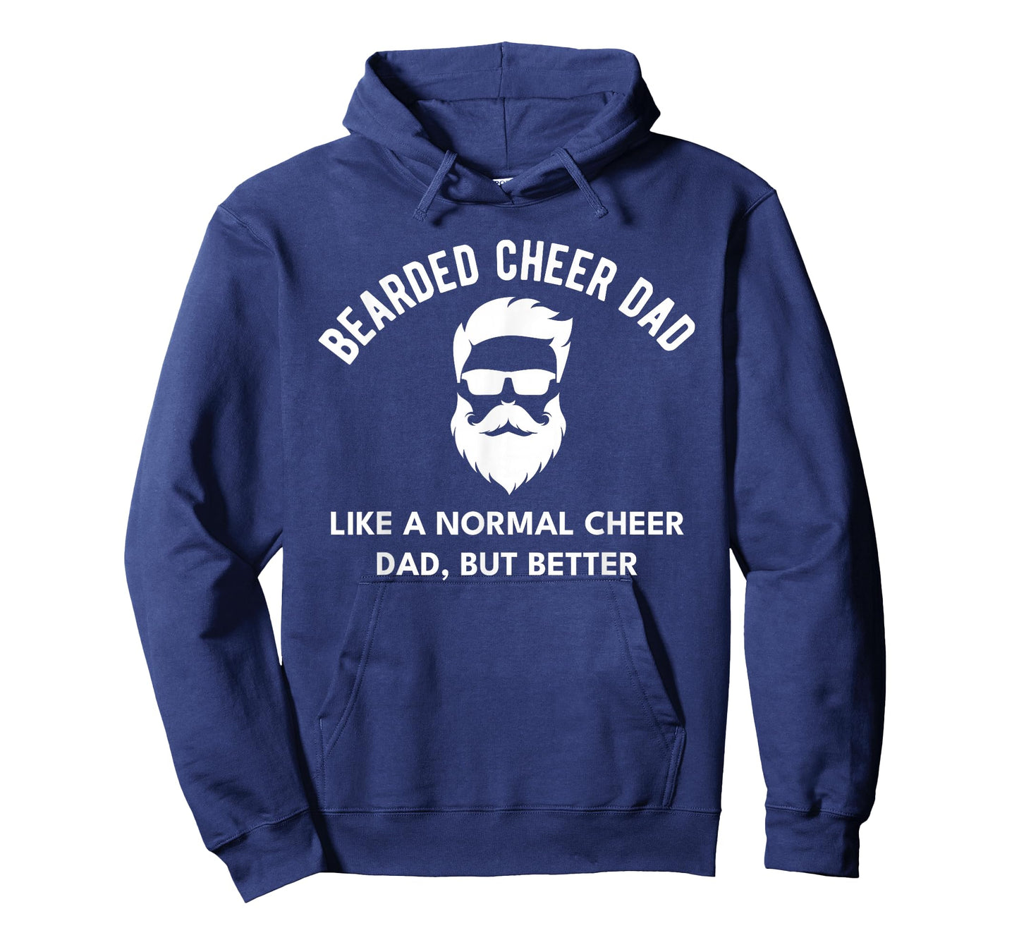Cheer Dad Bearded Definition Cheerleading Funny T-Shirt