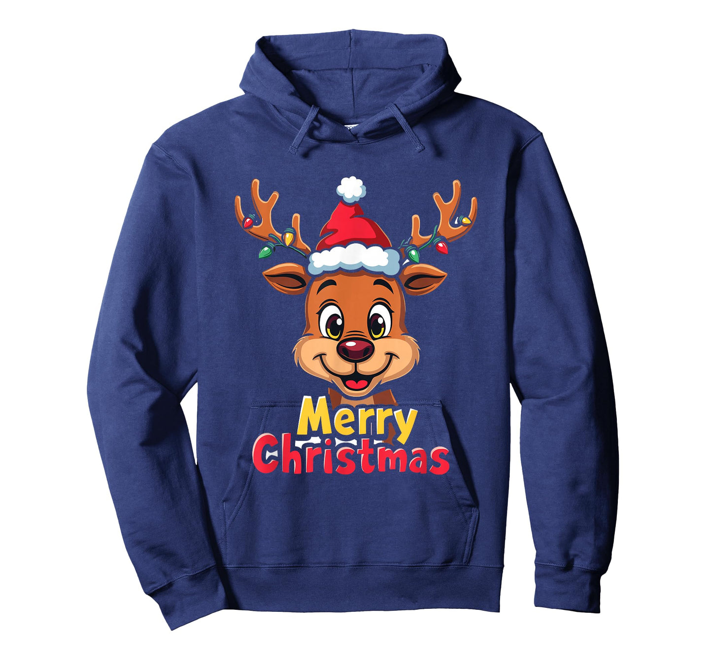 Merry Christmas Reindeer Xmas Festive Joy Family Time T-Shirt