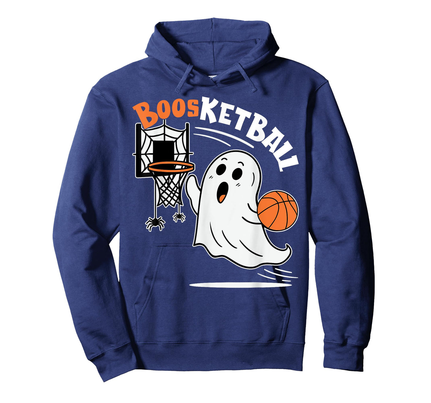 Halloween Ghost Playing Basketball Spooky Ghost Boosketball T-Shirt