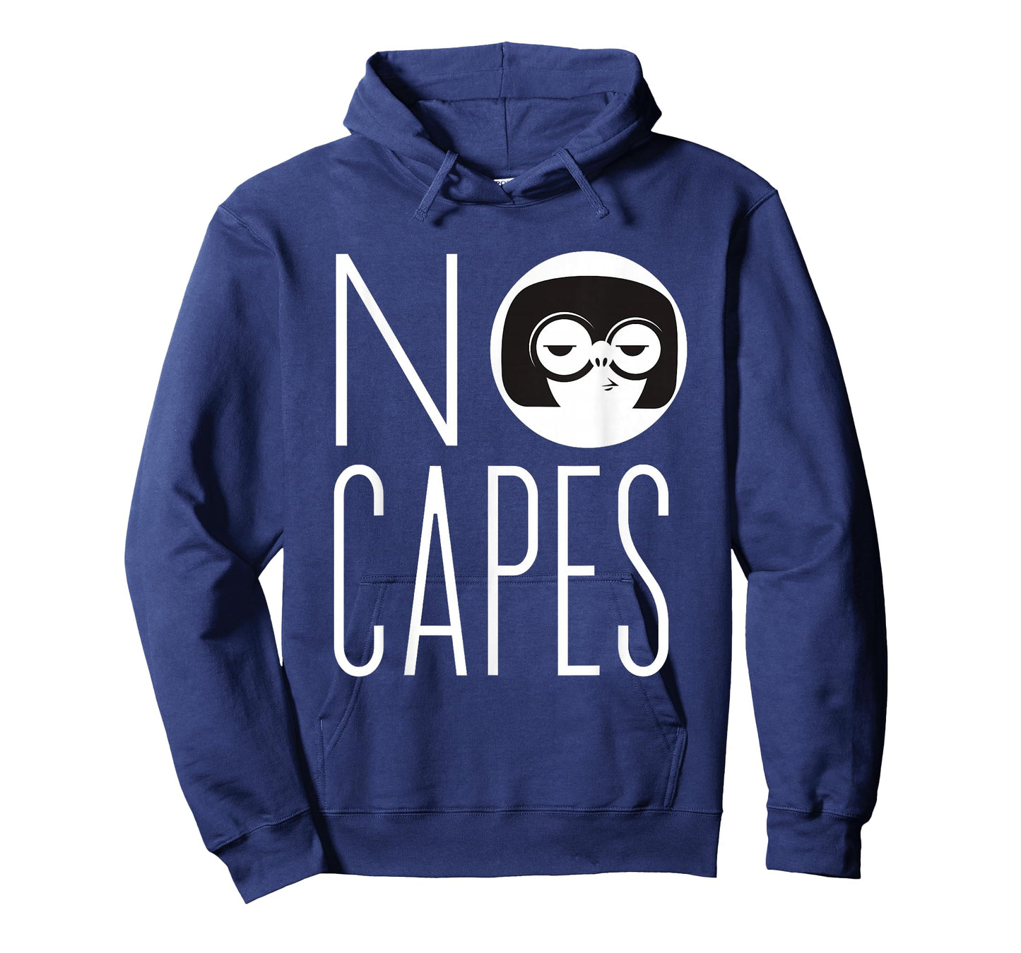 Disney Pixar The Incredibles 2 Edna Mode No Capes Logo T-Shirt