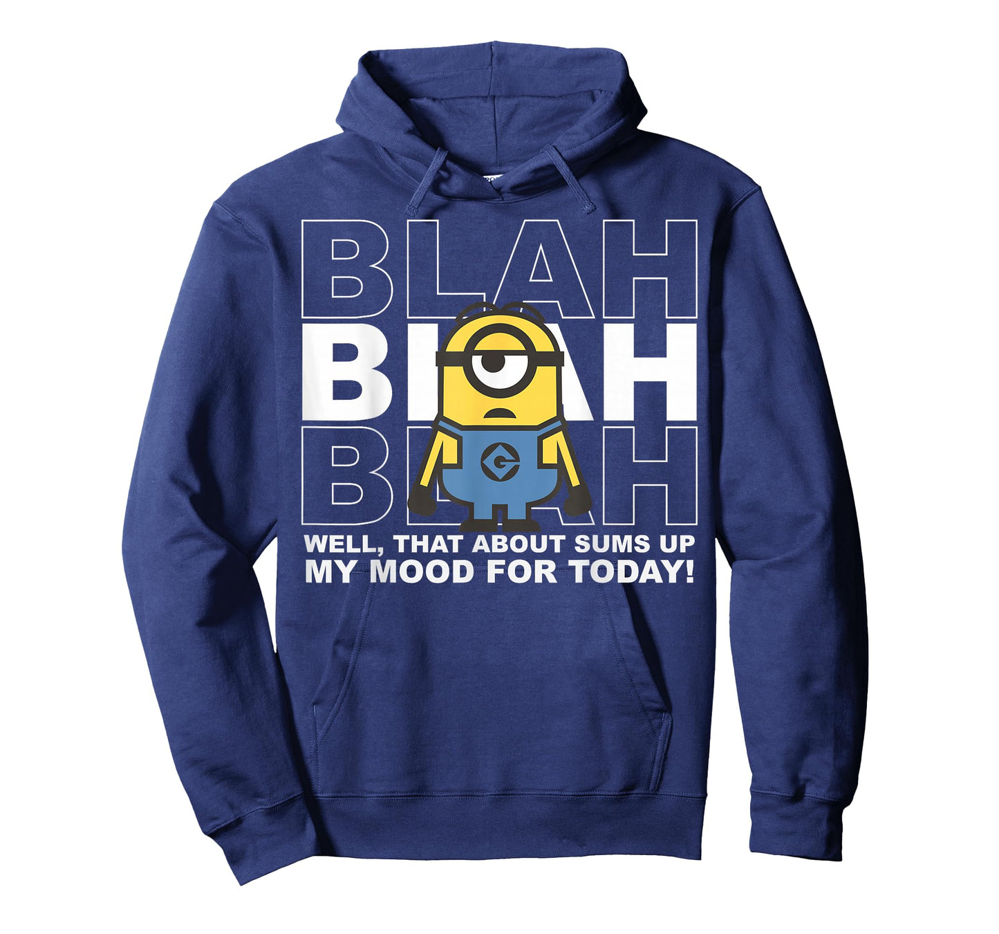 Despicable Me Minions Stuart Is Blah Today Graphic T-Shirt T-Shirt