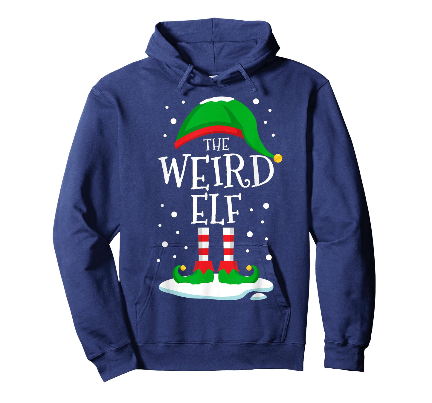 The Weird Elf Christmas Family Matching Xmas Group Funny T-Shirt