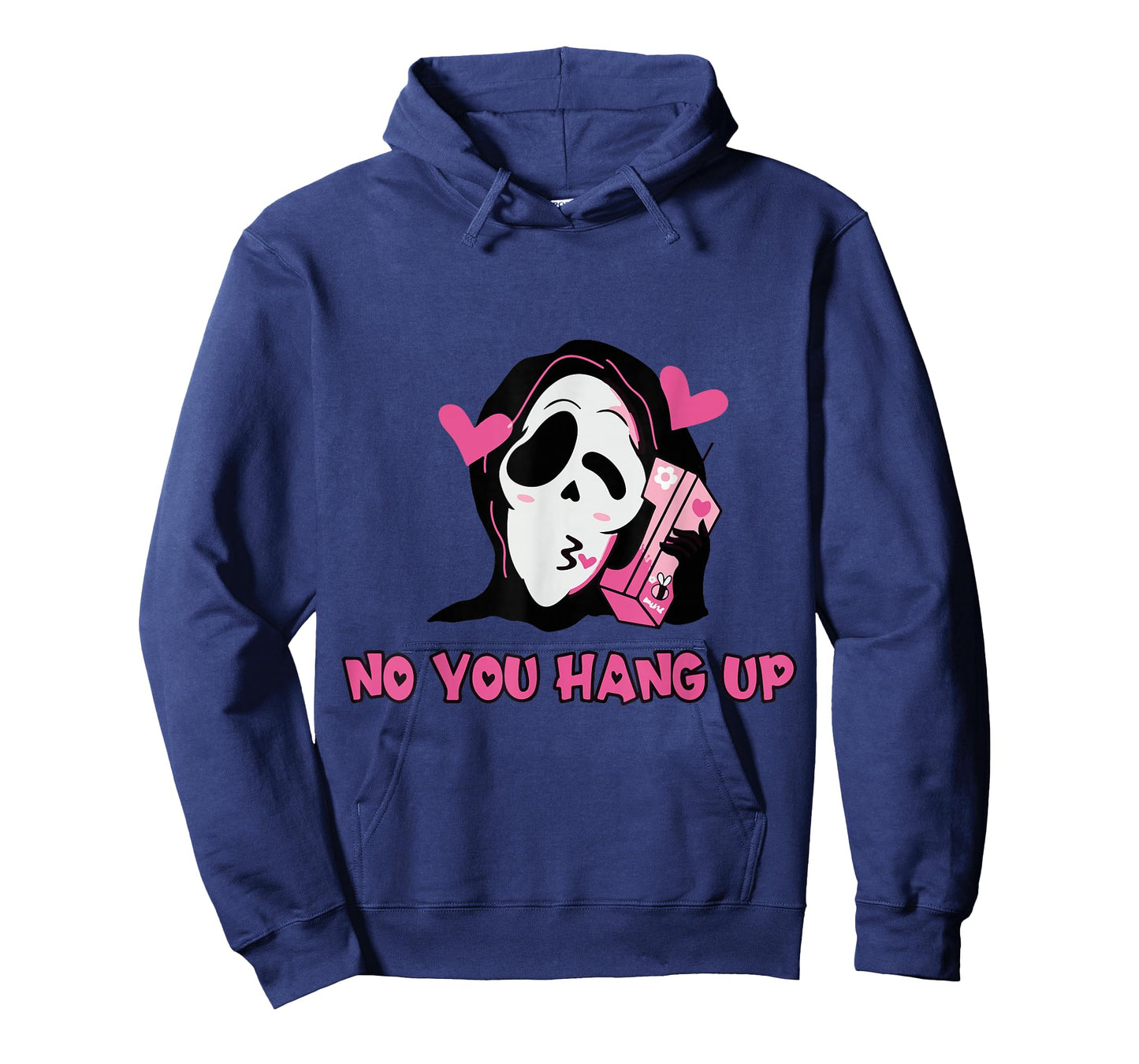 No You Hang Up First. Ghost Halloween Funny Men Women T-Shirt