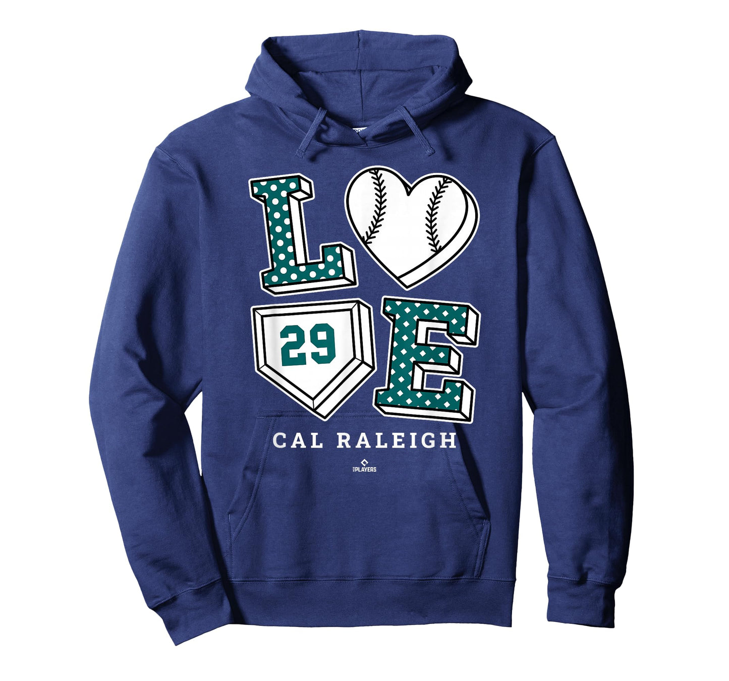 Love Cal Raleigh Seattle MLBPA T-Shirt