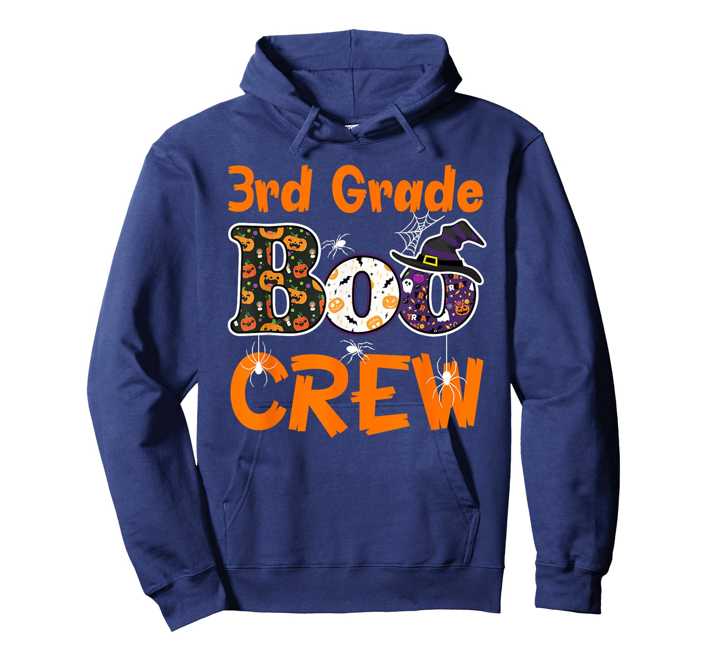 3rd Grade Boo Crew Halloween Gifts Teachers Students Costume T-Shirt