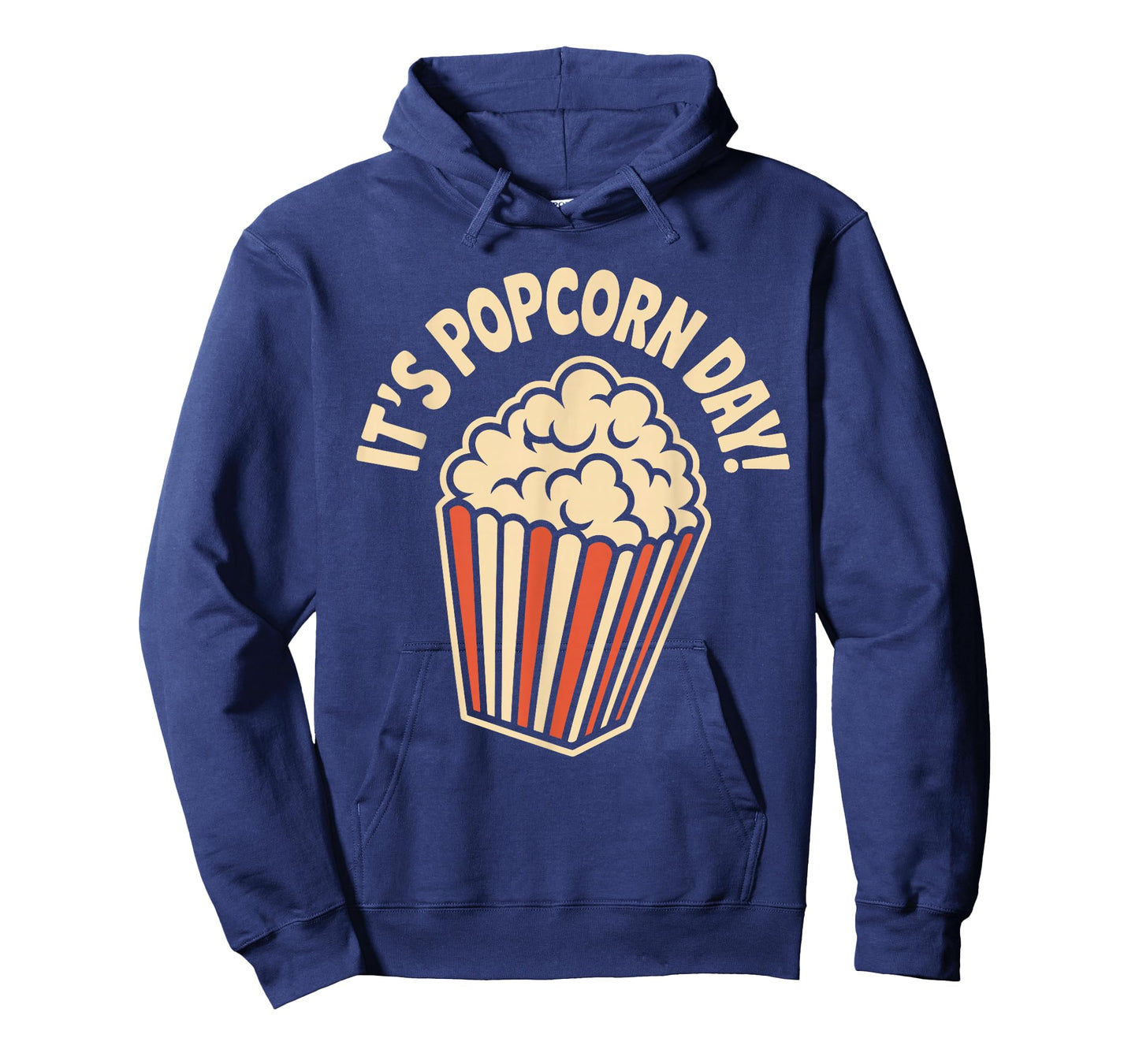 Itโs Popcorn Day Theater Cozy Snack Food Movie Night Cinema T-Shirt