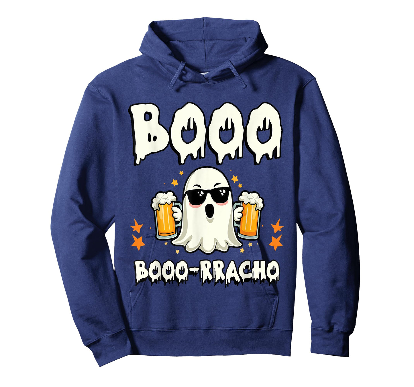 Boo Borracho Funny Latino Halloween Drunk Ghost Design T-Shirt
