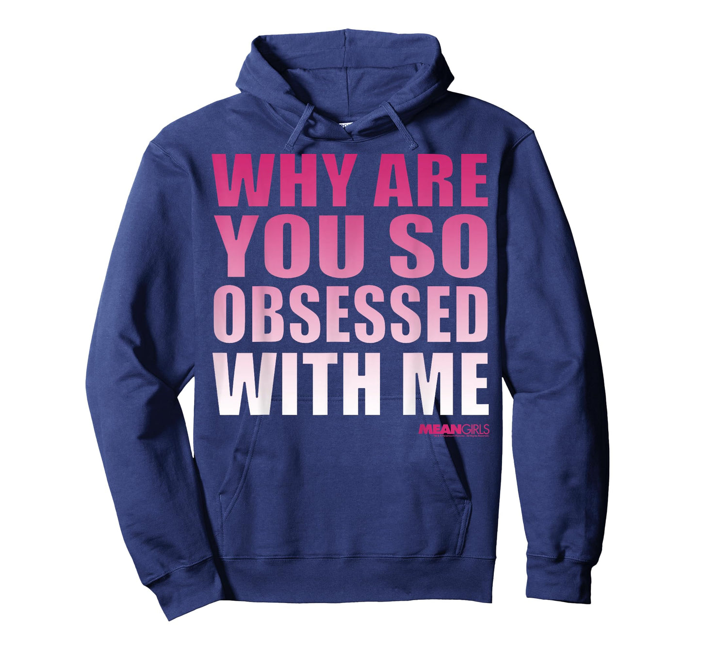 Mean Girls Obsessed with Me Pink Gradient Graphic T-Shirt T-Shirt