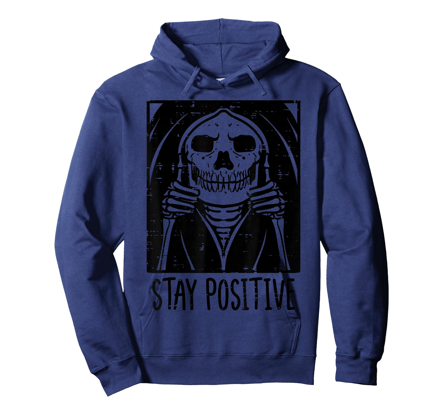 Halloween Grim Reaper Stay Positive Costume Men Women Kids T-Shirt