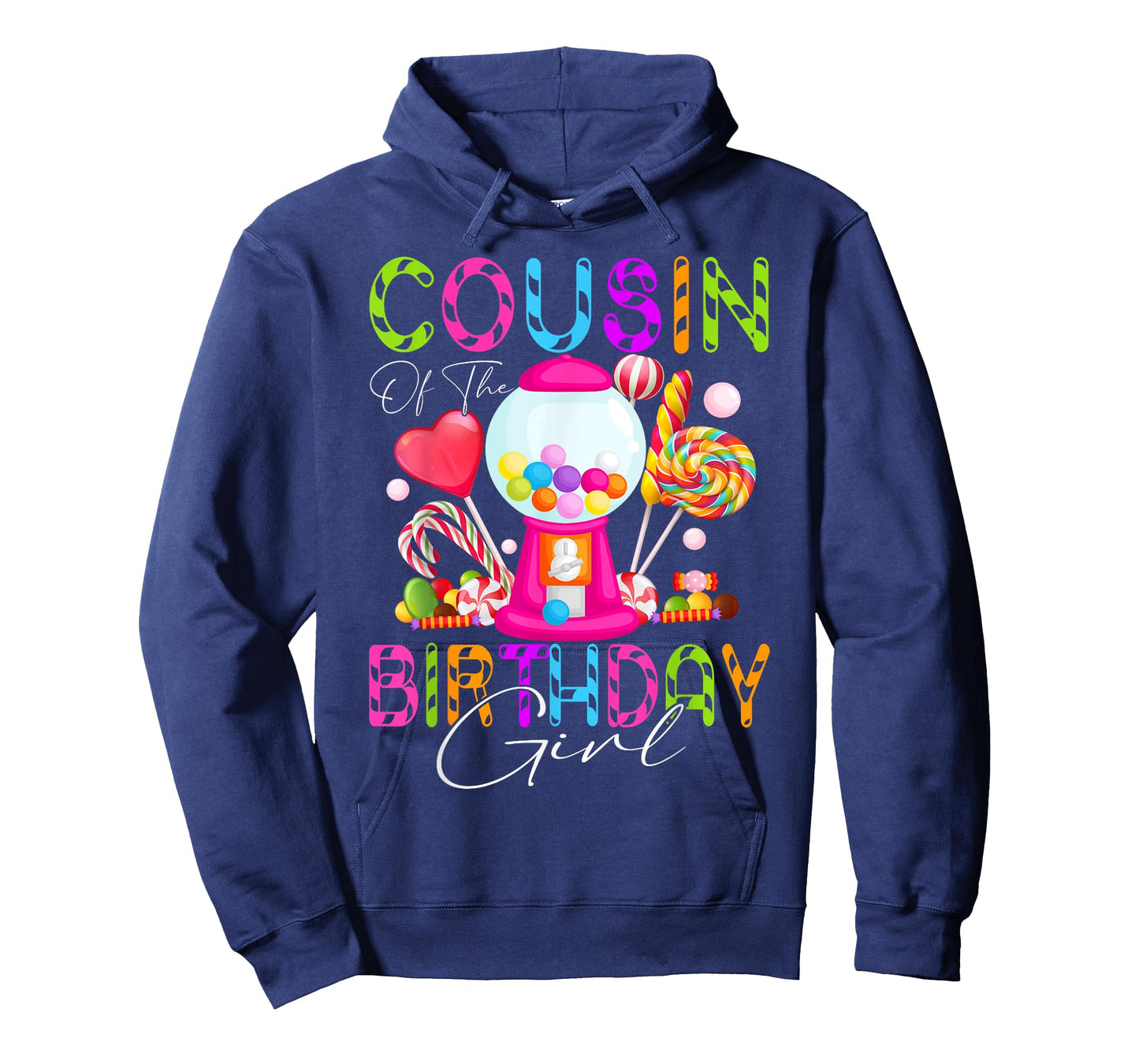 Cousin Of The Birthday Bday Girl Candyland Candy Birthday T-Shirt