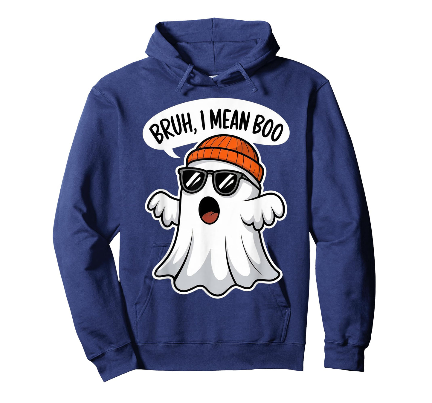 Funny Halloween Ghost Boo Bruh I Mean Boo For Boys Kids Men T-Shirt