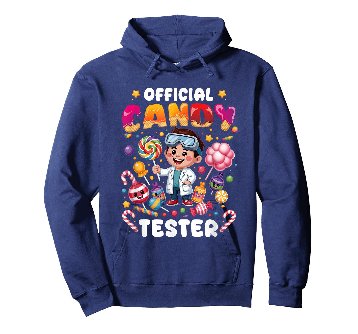 Official Candy Tester Lollipop Candy Lovers Sweets Boy Kids T-Shirt