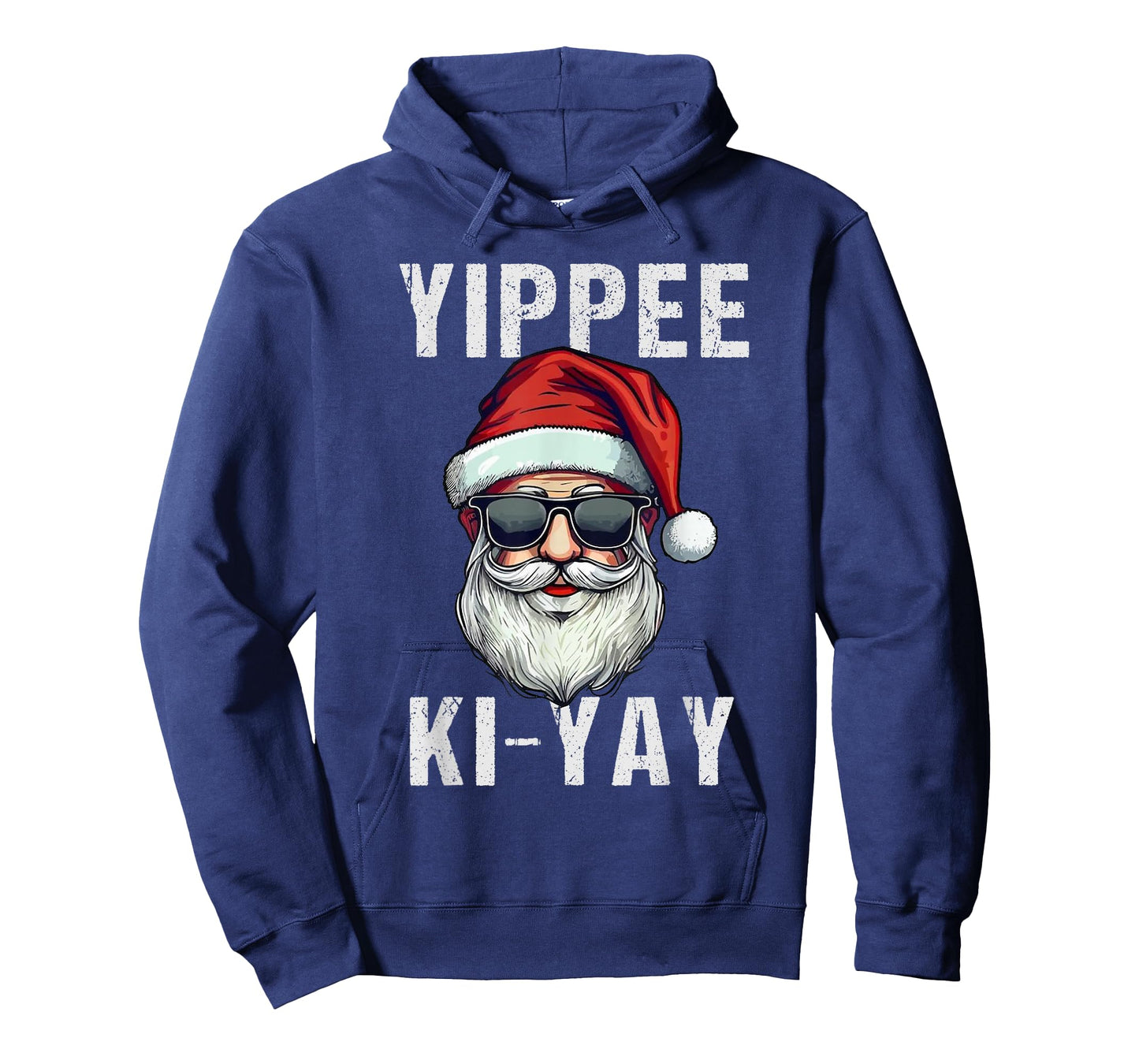 Funny Christmas Sweater Yippee-Ki-Yay Xmas T-Shirt, Unisex-Adults, Unisex-Kids, Black, Small, Short Sleeve, T-Shirt, Christmas, Funny Christmas Tees