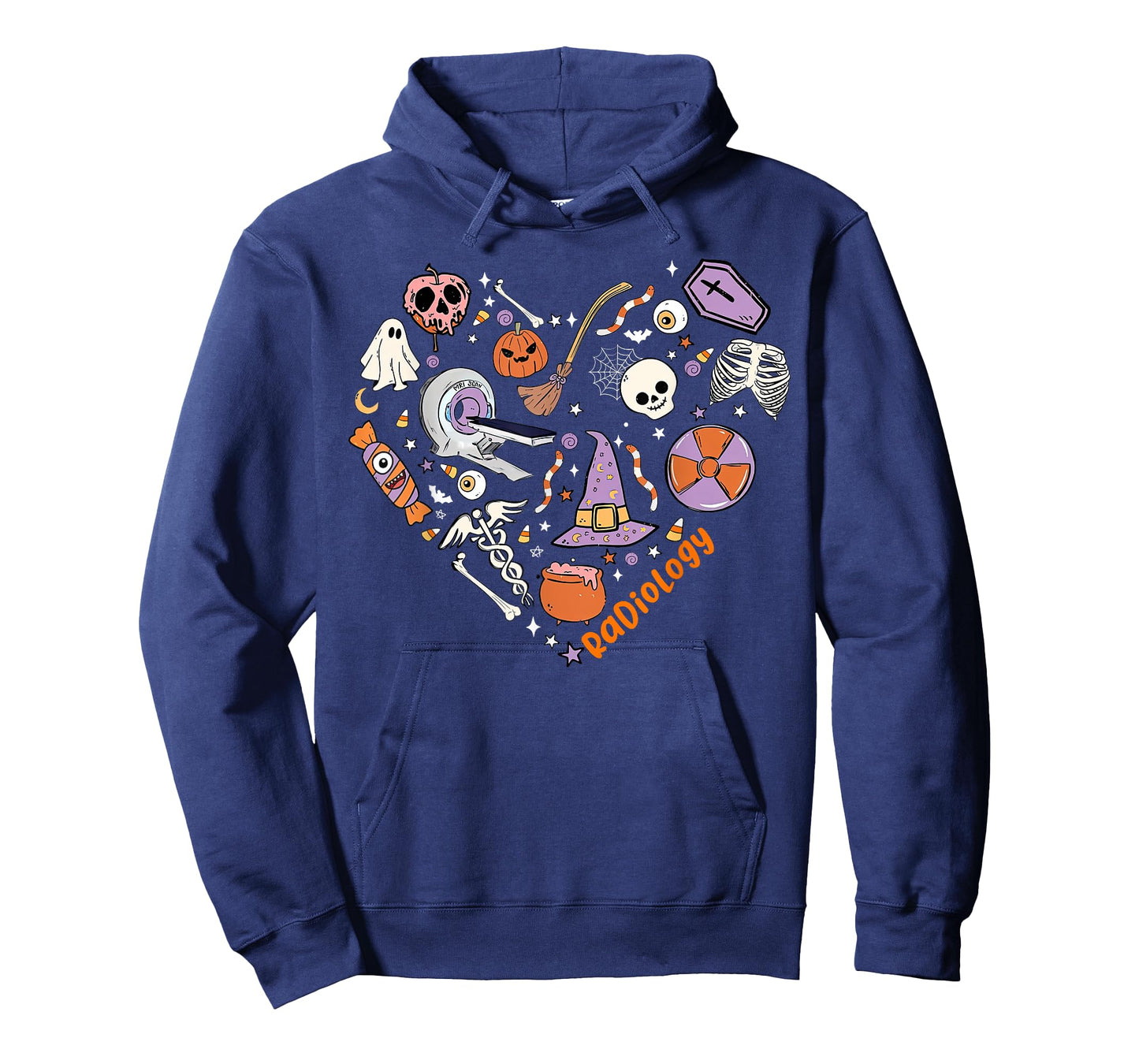 Halloween Radiology Heart Technologist X-ray Tech Autumn T-Shirt