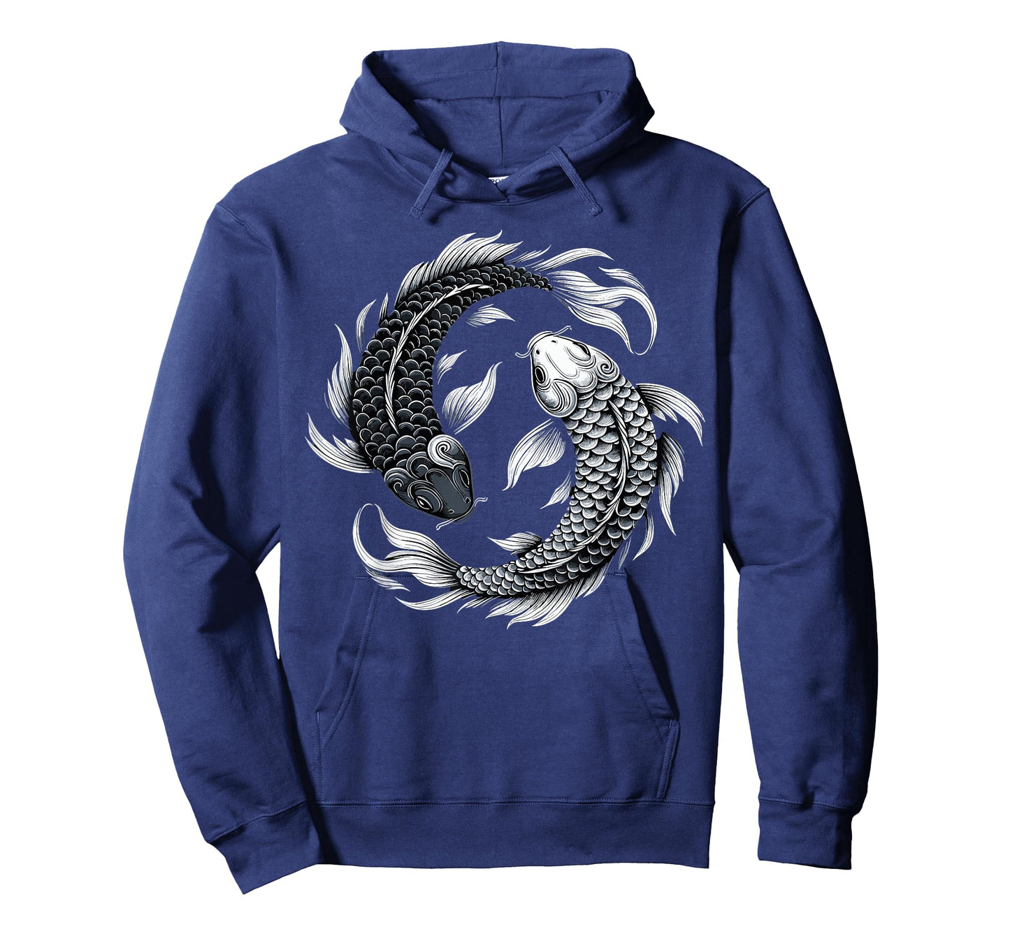 Japanese Koi Fish Lover Yin And Yang T-Shirt