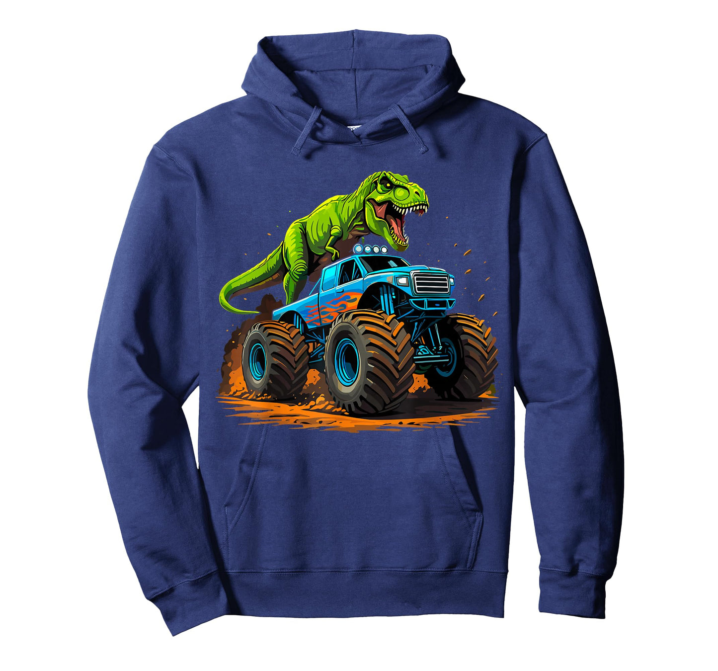 Monster Truck Dinosaur Birthday T-Shirt