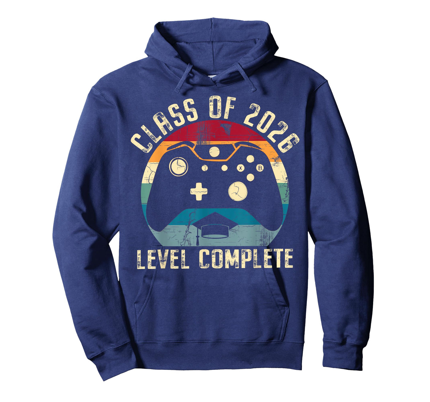Class Of 2026 Level Complete Video Gamer Senior Graduation T-Shirt