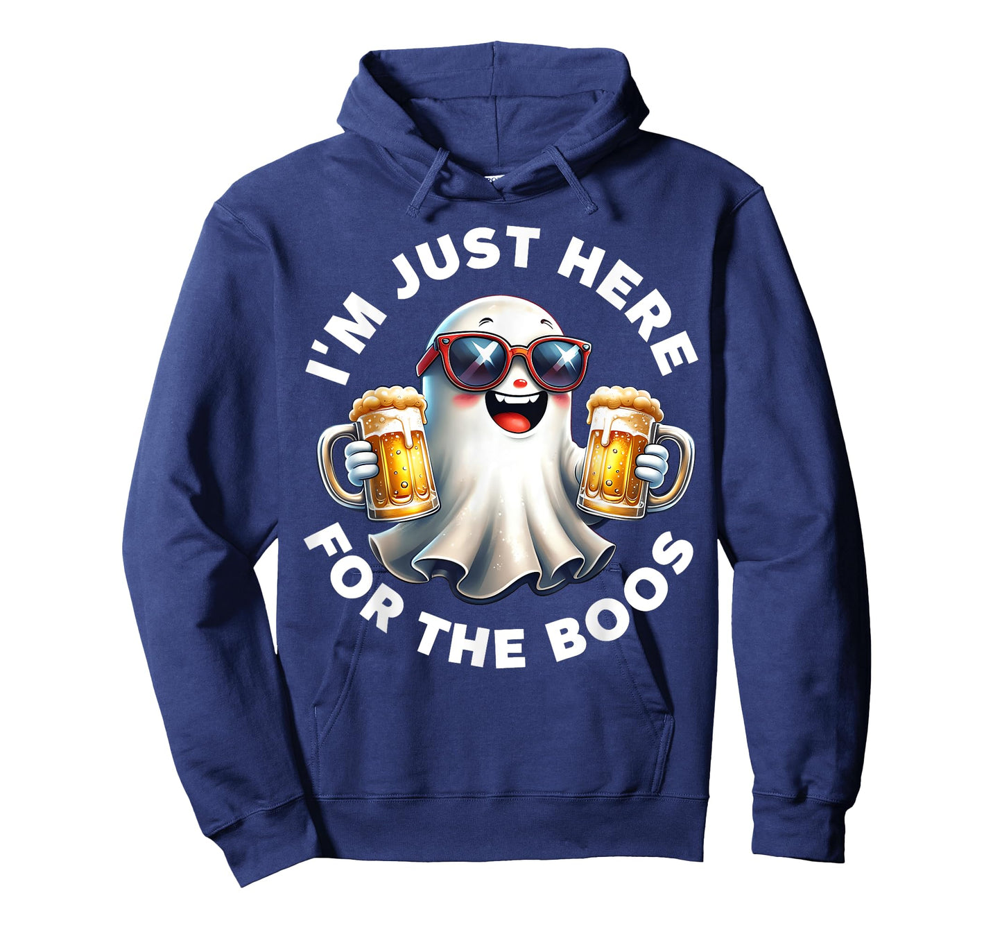 I'm Just Here for The Boos Ghost Beer Halloween Costume T-Shirt