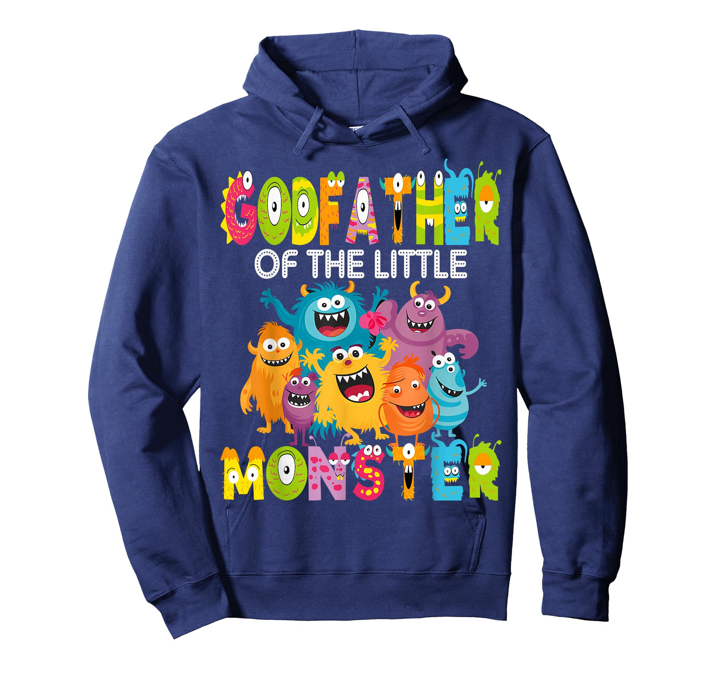 Godfather of The Little Monster 1St Birthday Boy Party T-Shirt