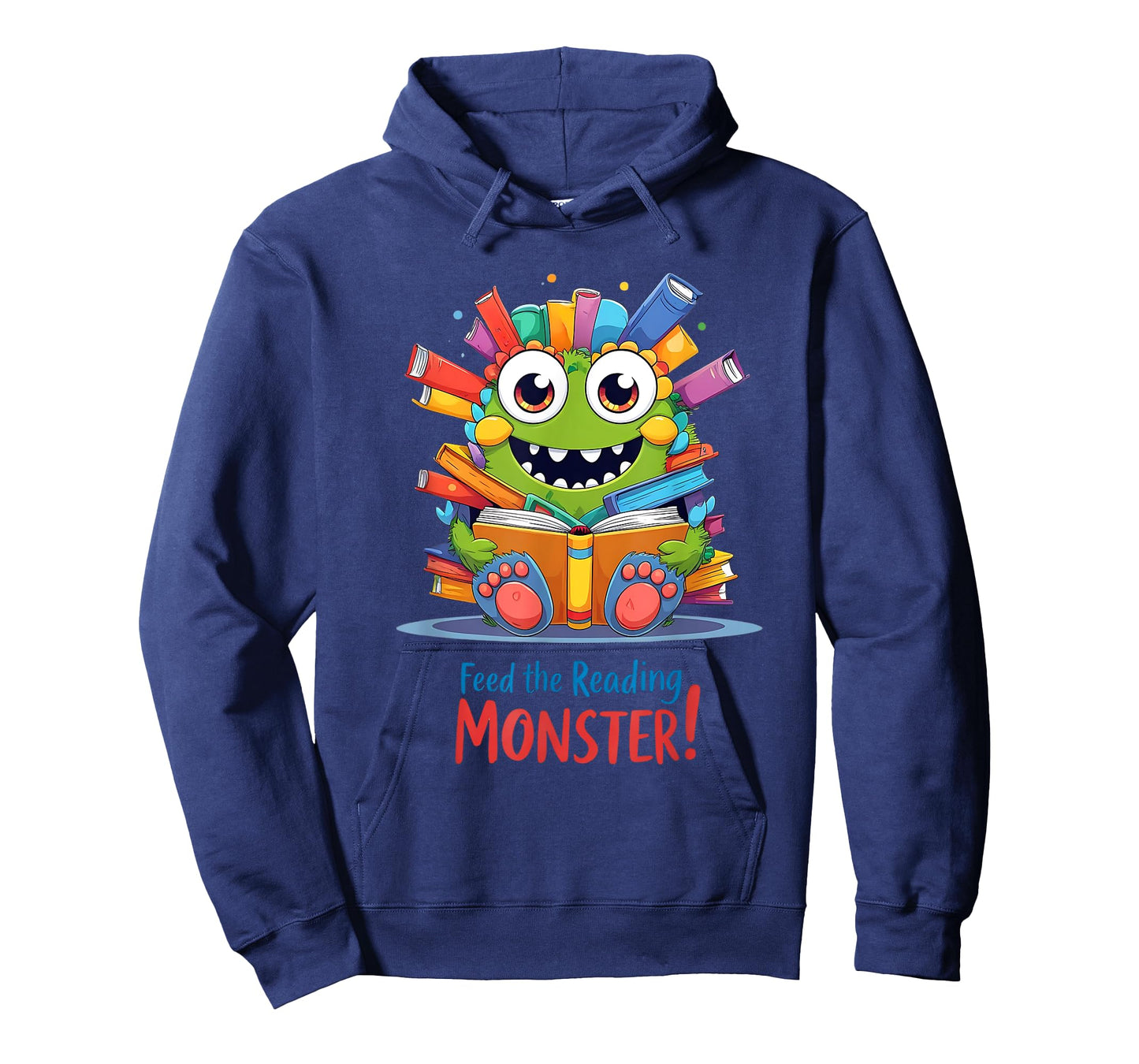 Feed The Reading Monster Halloween Teacher T-Shirt