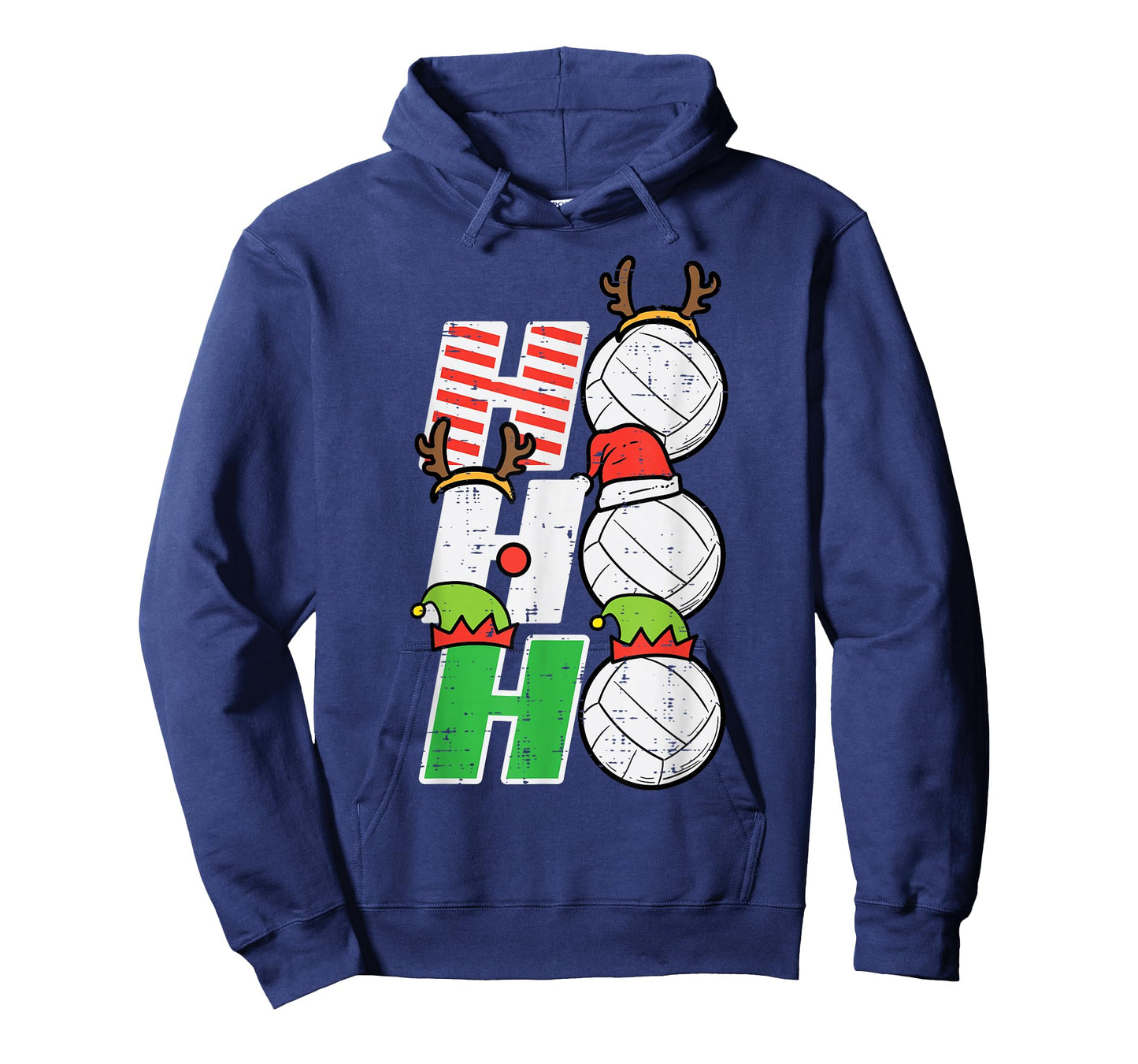 Christmas Volleyball Ho Ho Ho Xmas Sports Men Women Kids T-Shirt