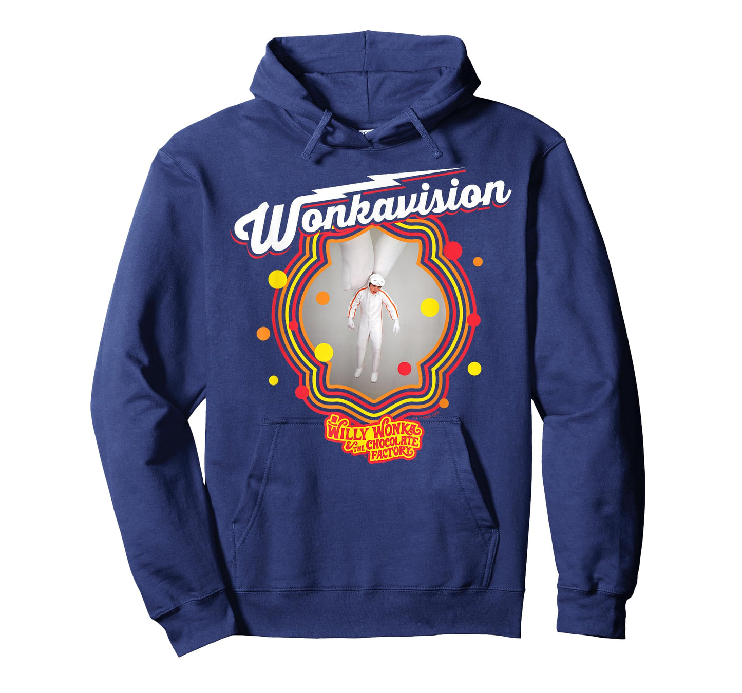 Willy Wonka & The Chocolate Factory T-Shirt - Unisex-Adults, Black, Small, Short Sleeve, Solid with Graphic Print, Crew Neck, Modern, Casual, Movie Fans, Casual Clothing Enthusiasts, Vacationers