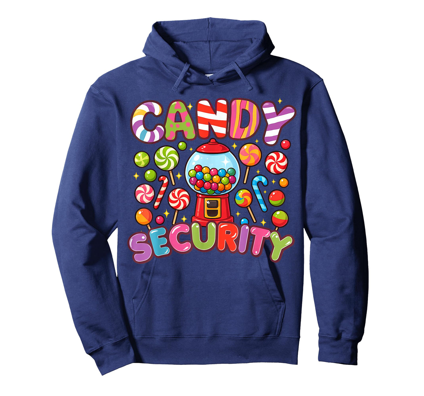 Candy Land Costume Women Candy Crew Funny Candy Security T-Shirt