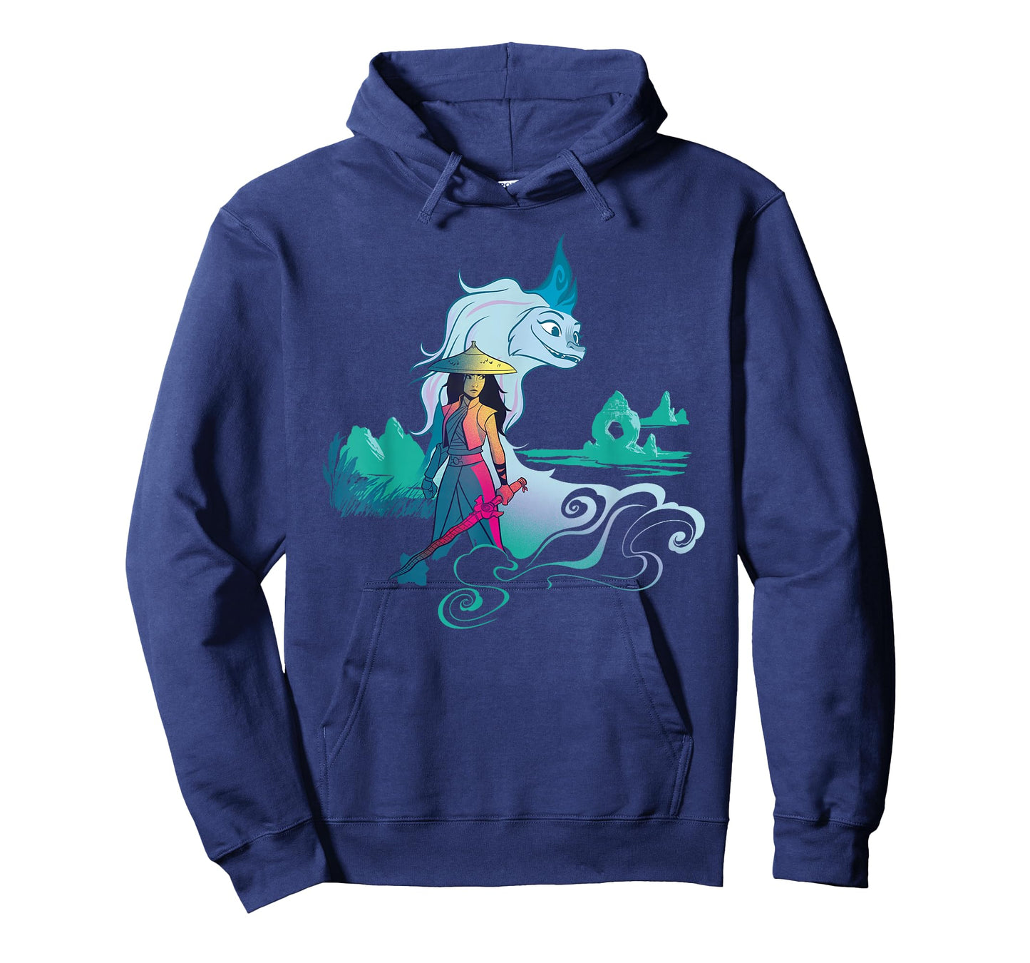 Disney Raya and The Last Dragon Watercolor T-Shirt