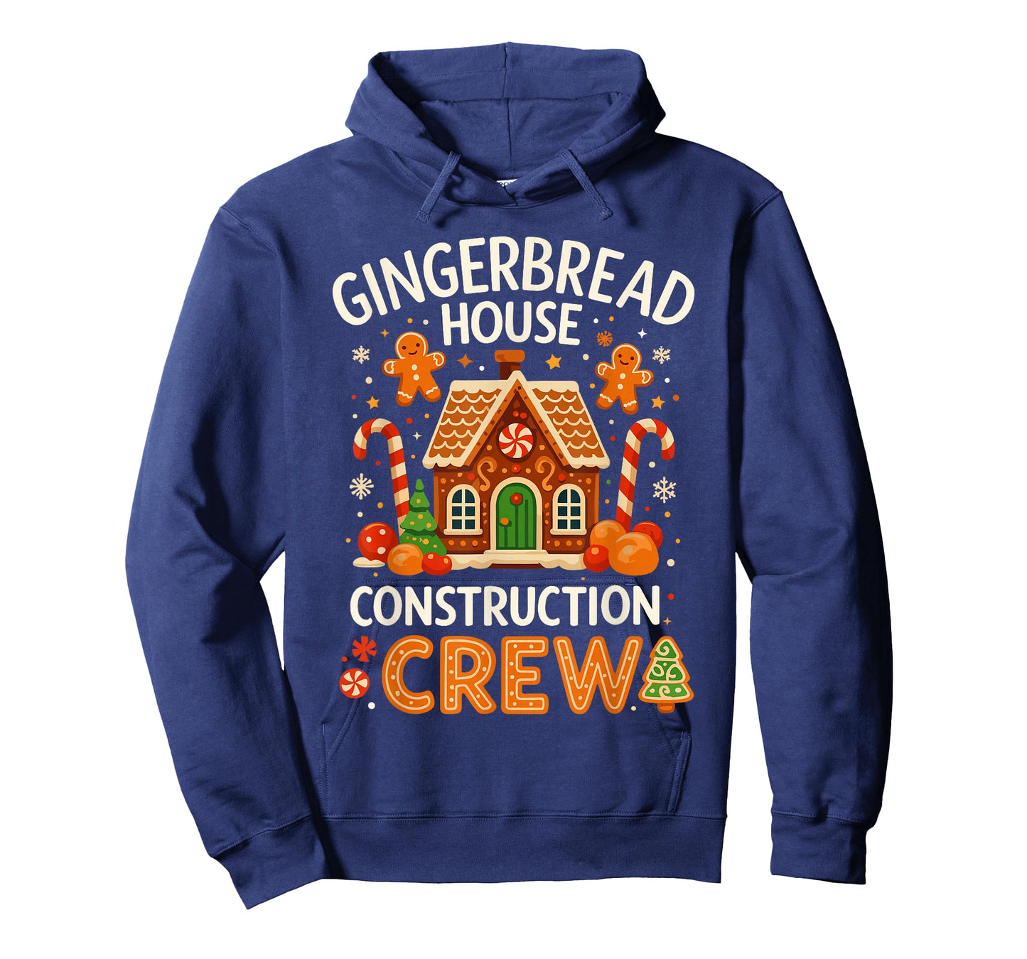 Gingerbread Man Costume Gingerbread House Construction Crew T-Shirt