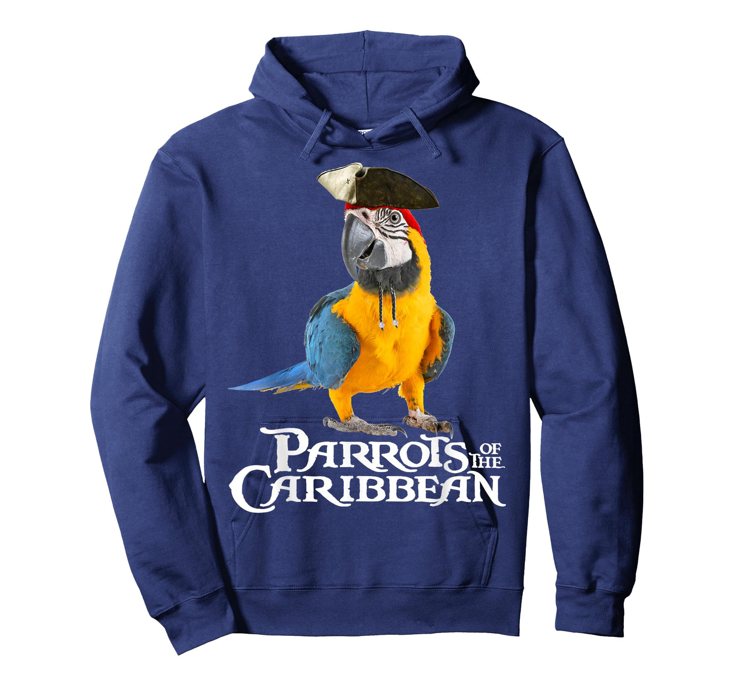 Parrots of The Caribbean Bird Pirates Halloween Costume Gift T-Shirt
