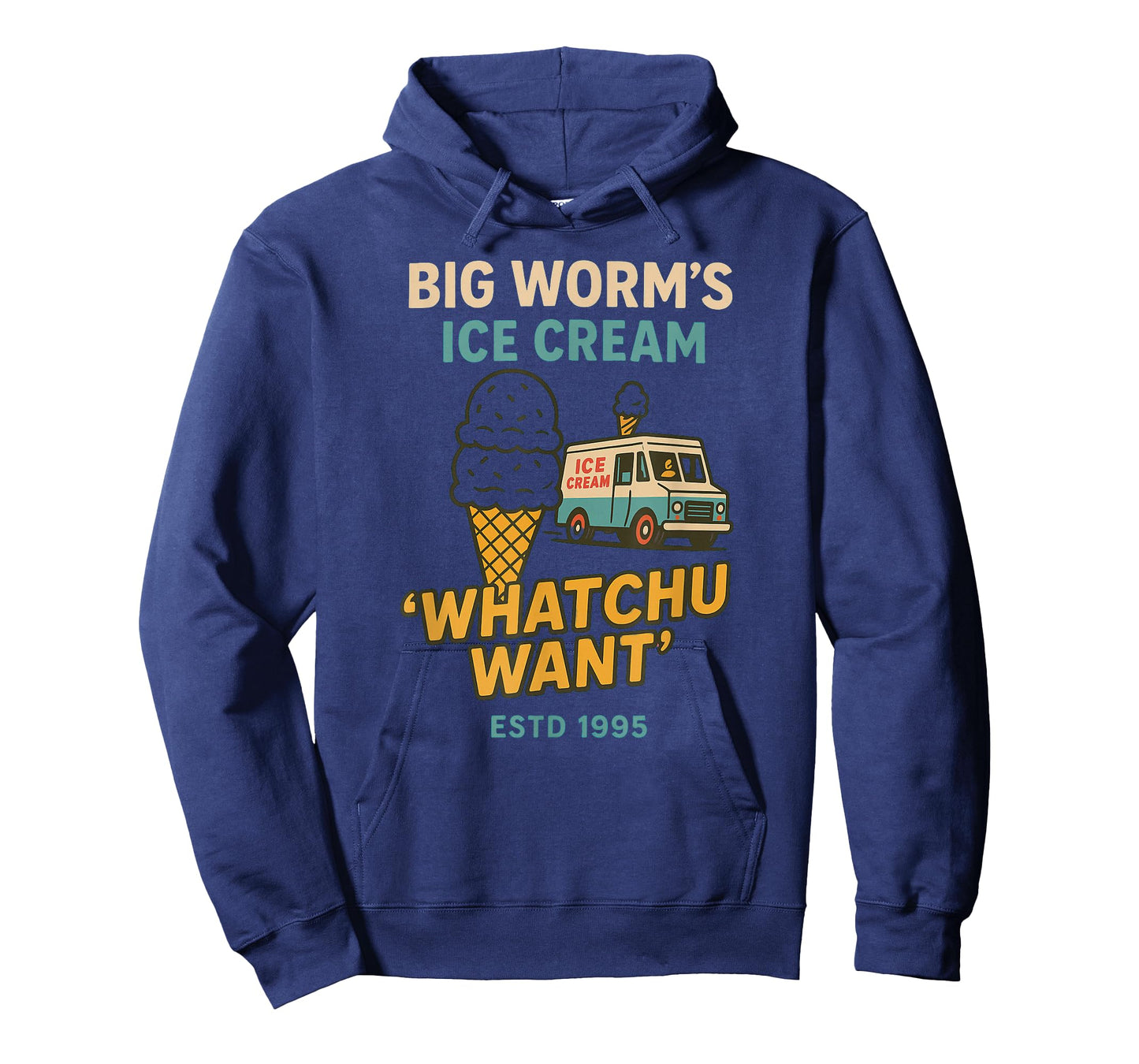 Big Worm's Ice Cream - 'Whatchu Want' T-Shirt